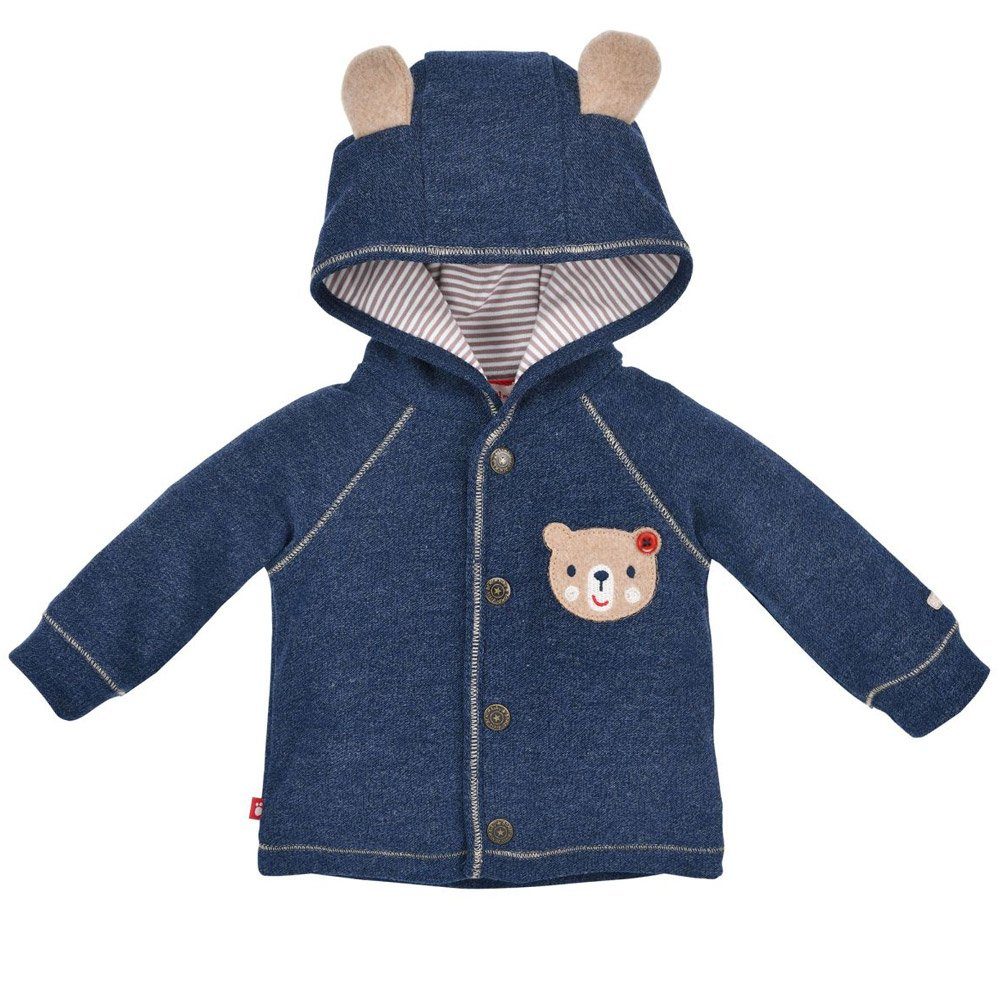 BONDI Trachtenjacke BONDI Baby Navy 'Bär' mit Jacke Kapuze 93760