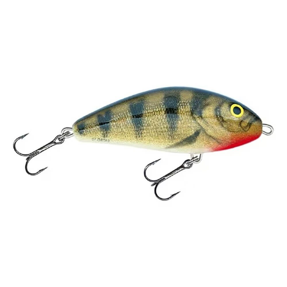 Kunstköder Salmo Fatso Wobbler Pullbait EP emerald perch barsch