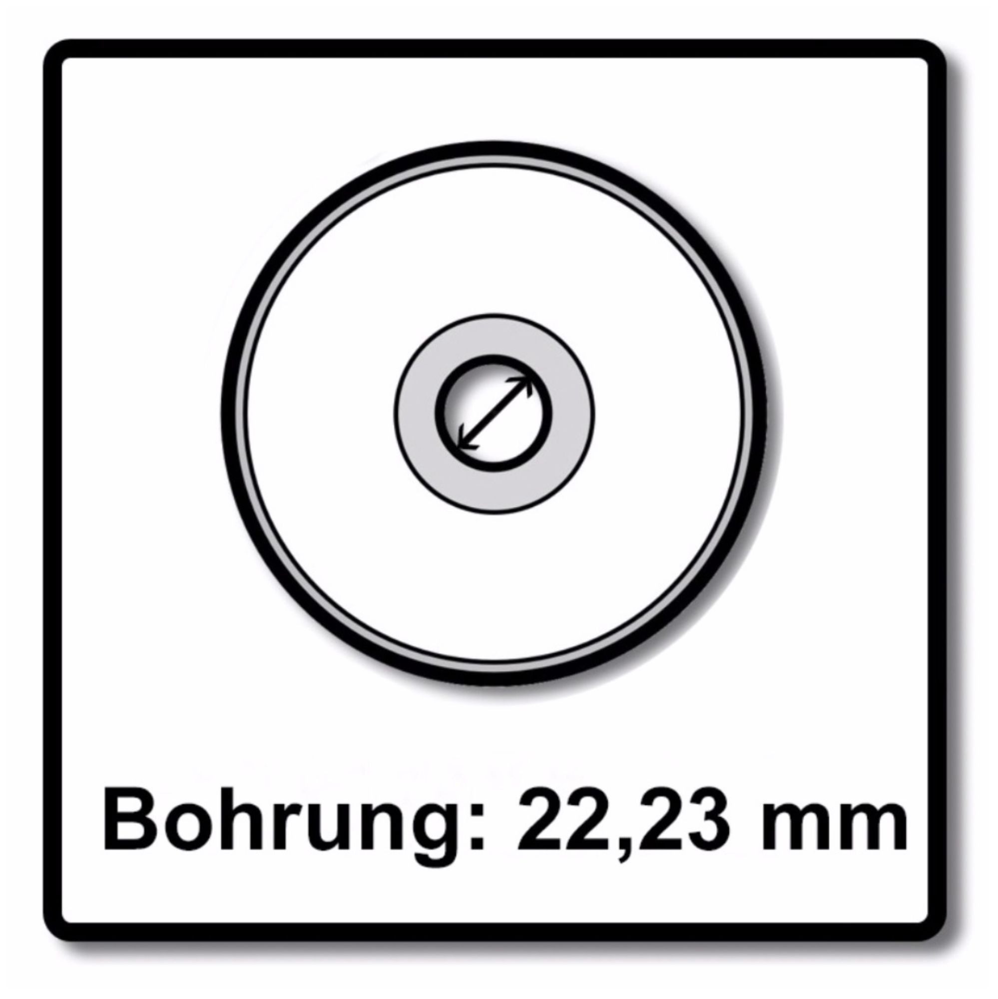 FESTOOL Diamanttrennscheibe TL-D125 PREMIUM Diamanttrennscheiben Set 125x1,2x22,23mm