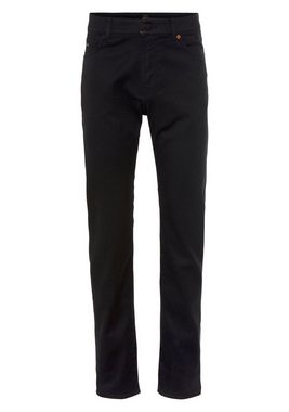 BOSS ORANGE Slim-fit-Jeans Maine BC-L-C mit Leder-Badge