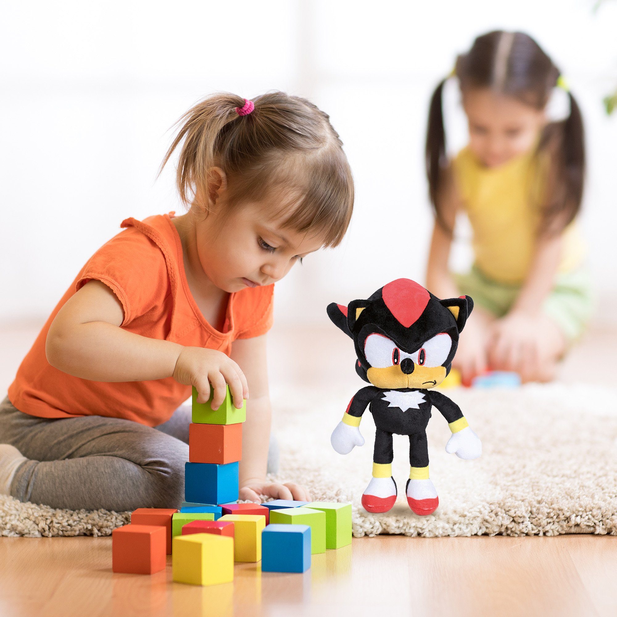 Play by Play Plüschfigur Sonic The Hedgehog 30cm Plüschtier Kuscheltier Plüsch Figur, Sonic Spielzeug für Kinder, Jungen, Mädchen