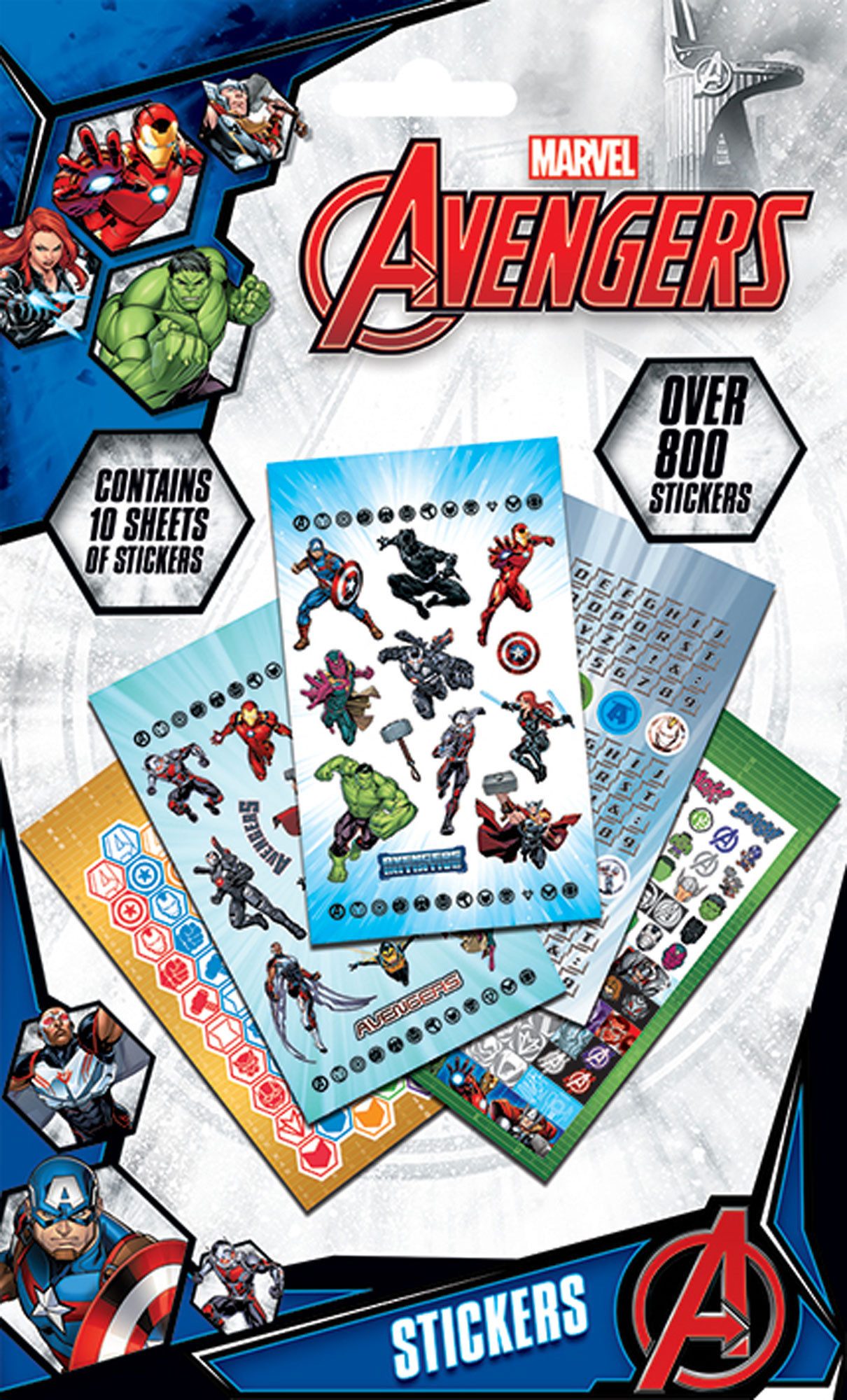 Sticker 800 Sticker Set - Sticker-Sets - Avengers