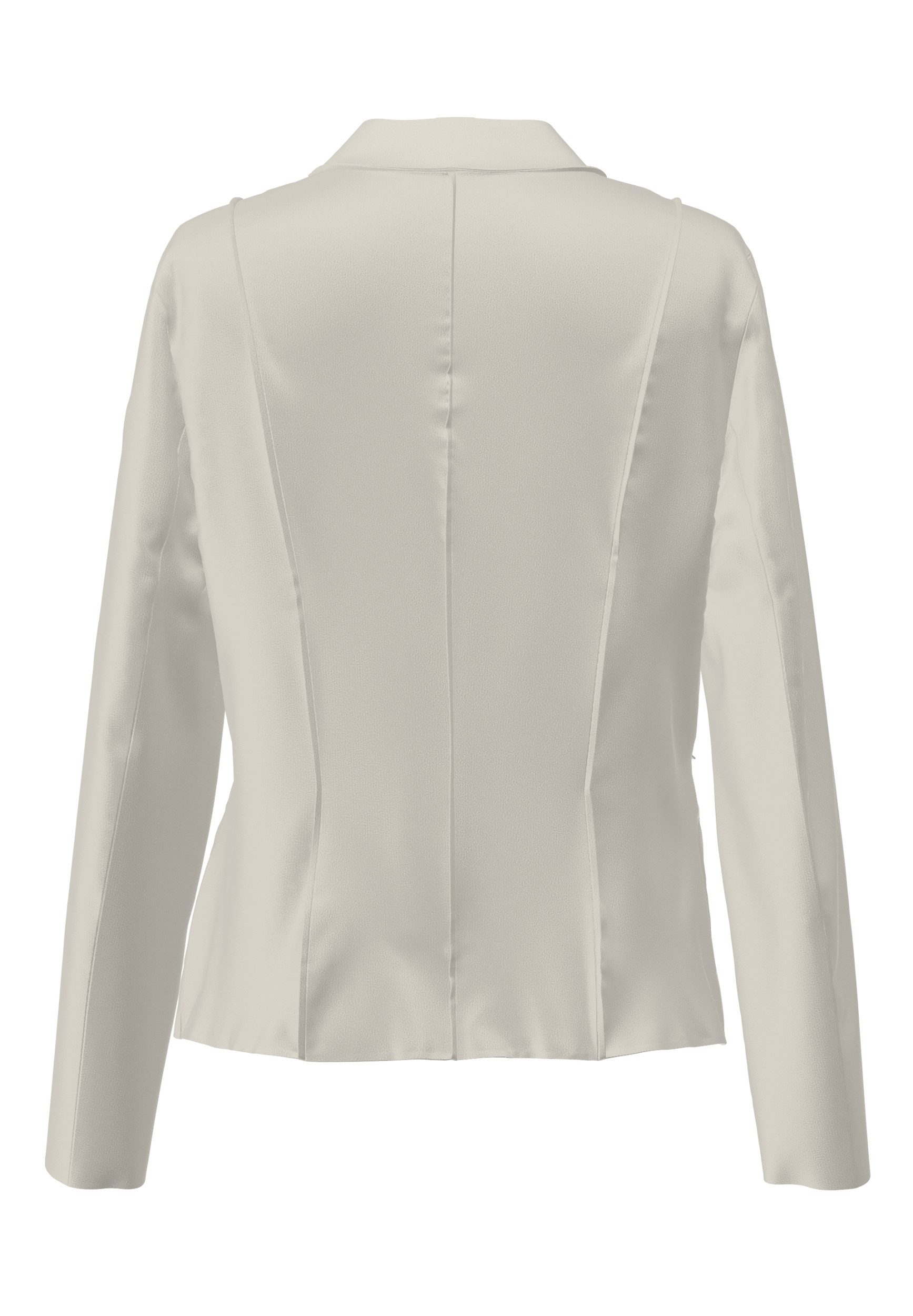FRANK WALDER Lederimitat-Blazer - modische Damenjacke mit Reißverschluss