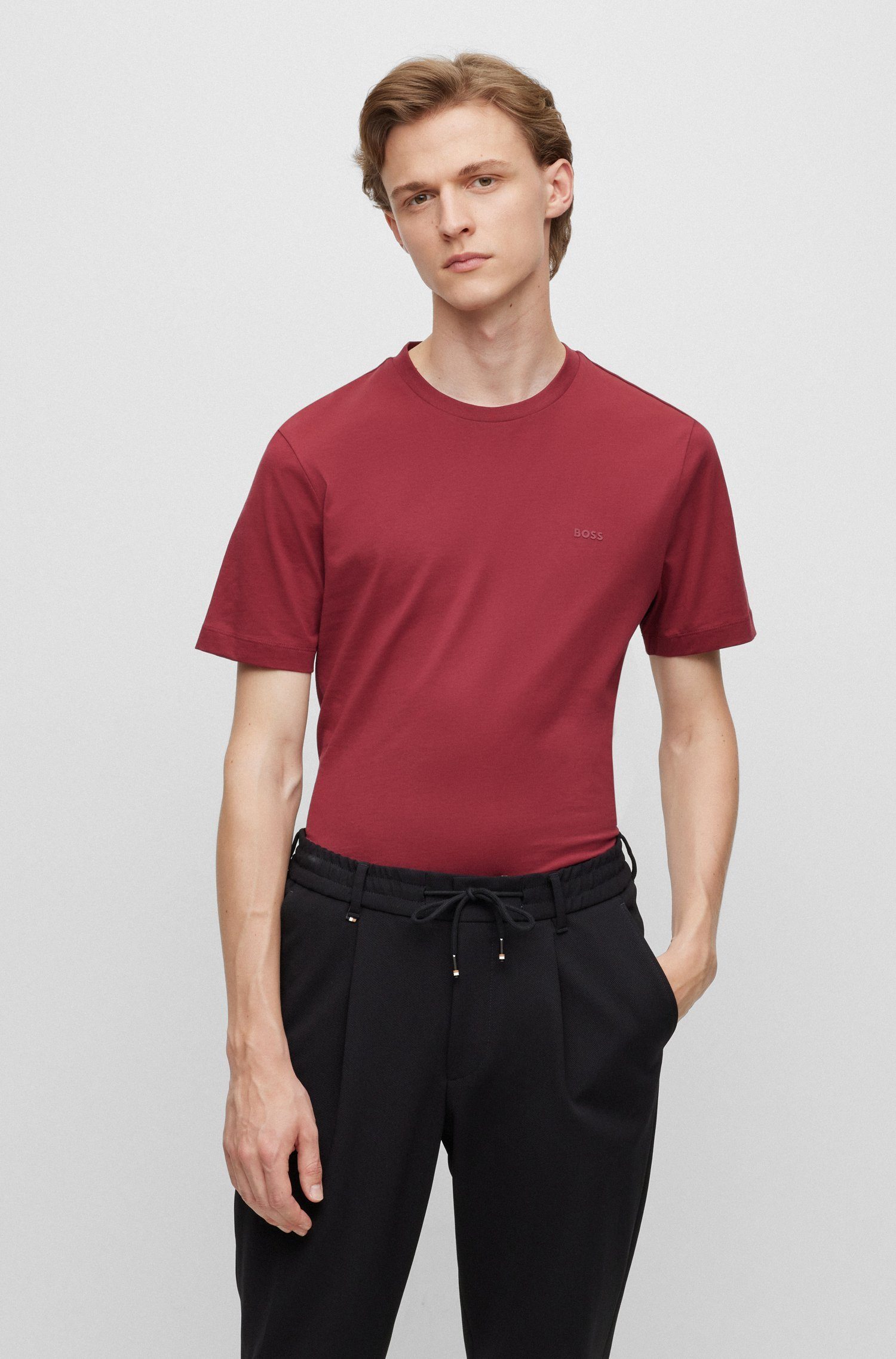 (602) Thompson Rot BOSS (1-tlg) T-Shirt