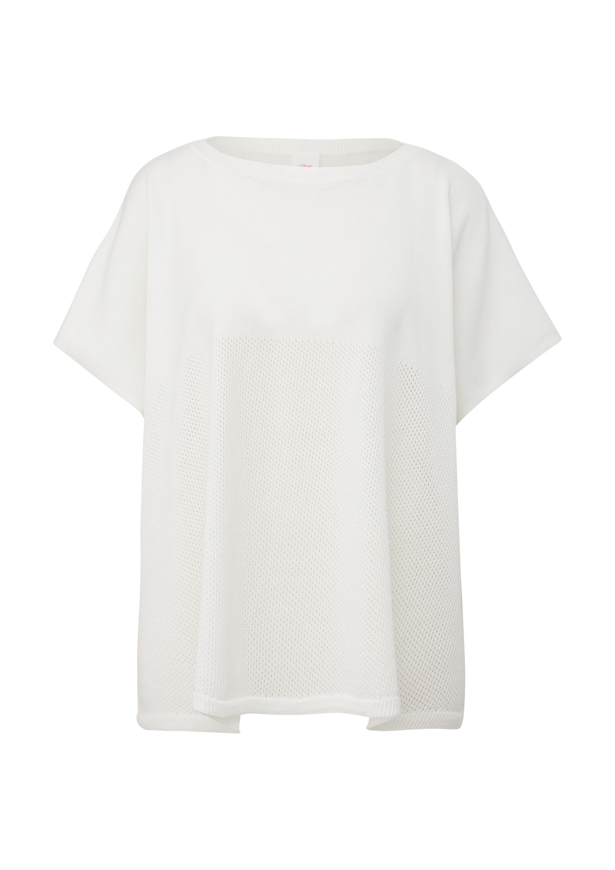 s.Oliver Poncho Indoor-Poncho Poncho aus Viskosemix günstig online kaufen