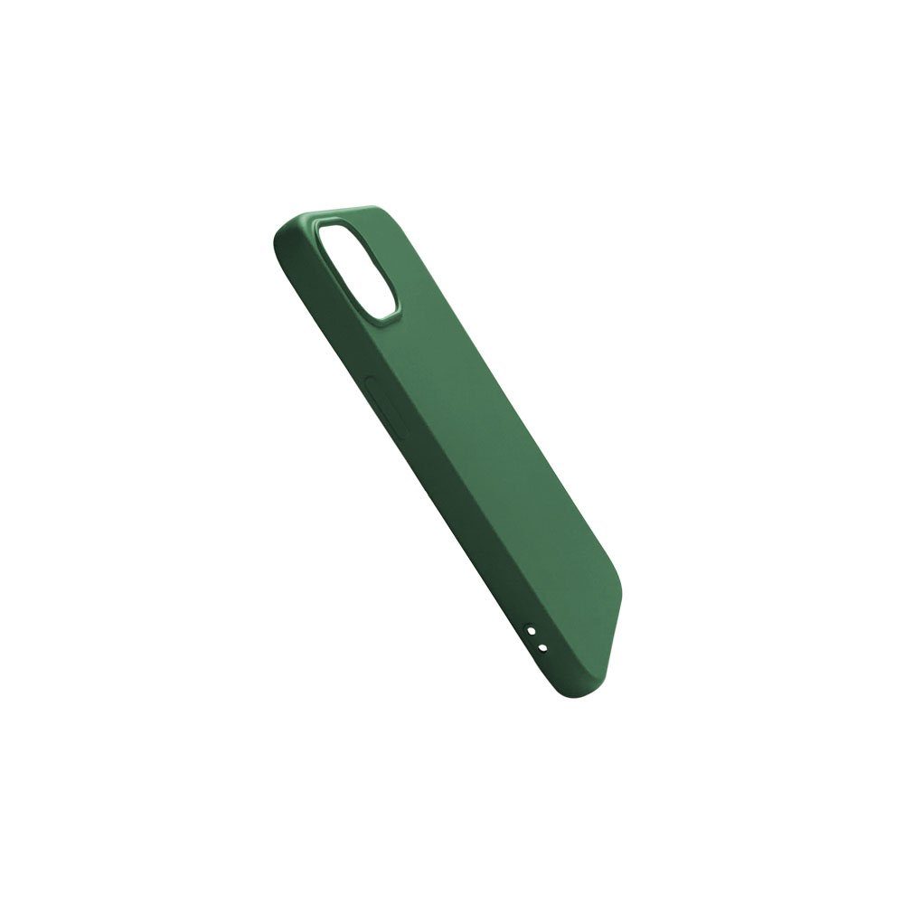 Ventarent Smartphone-Hülle Handy Hülle Case passt für Apple iPhone 13 6,1 Zoll, Slim Cover, Back Cover, Durchsichtig, Robust, stoßfest / Grün