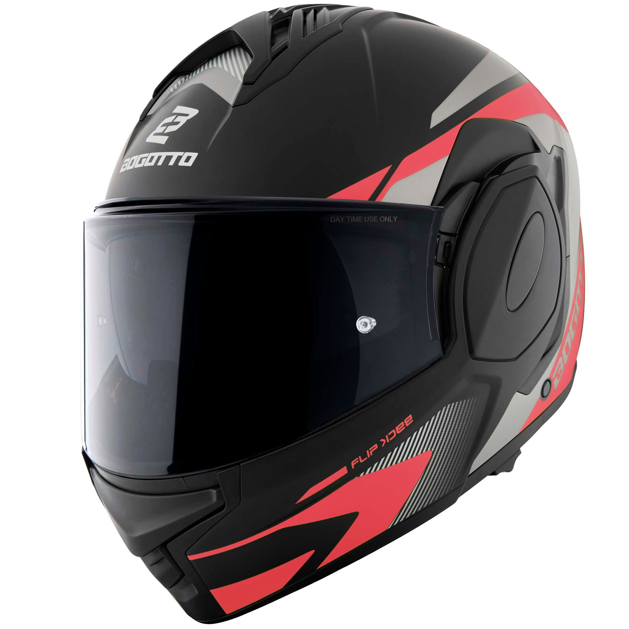 Bogotto Motorradhelm FS-X600 Atyr Klapphelm, Vorbereitet Für Kommunikationssystem,geeignet Brillenträger,vorbe