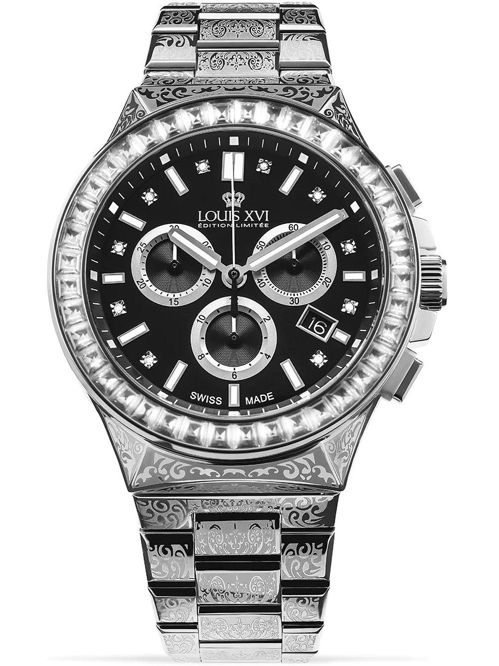 LOUIS XVI Quarzuhr Louis XVI LXVI1217 Le Monarque Royale Chronograph Herren günstig online kaufen