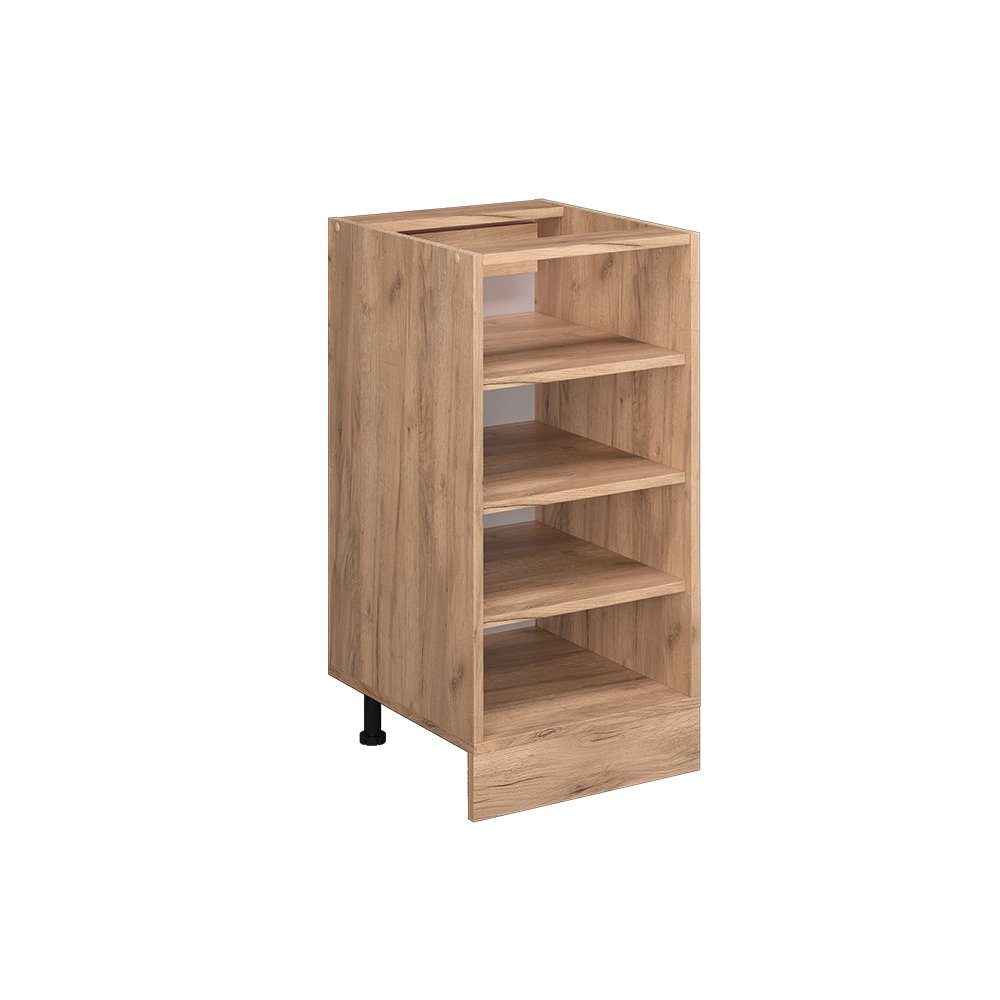 Vicco Unterschrank R-Line, Goldkraft Eiche/Goldkraft Eiche, 40 cm ohne Arbeitsplatte (1-St)