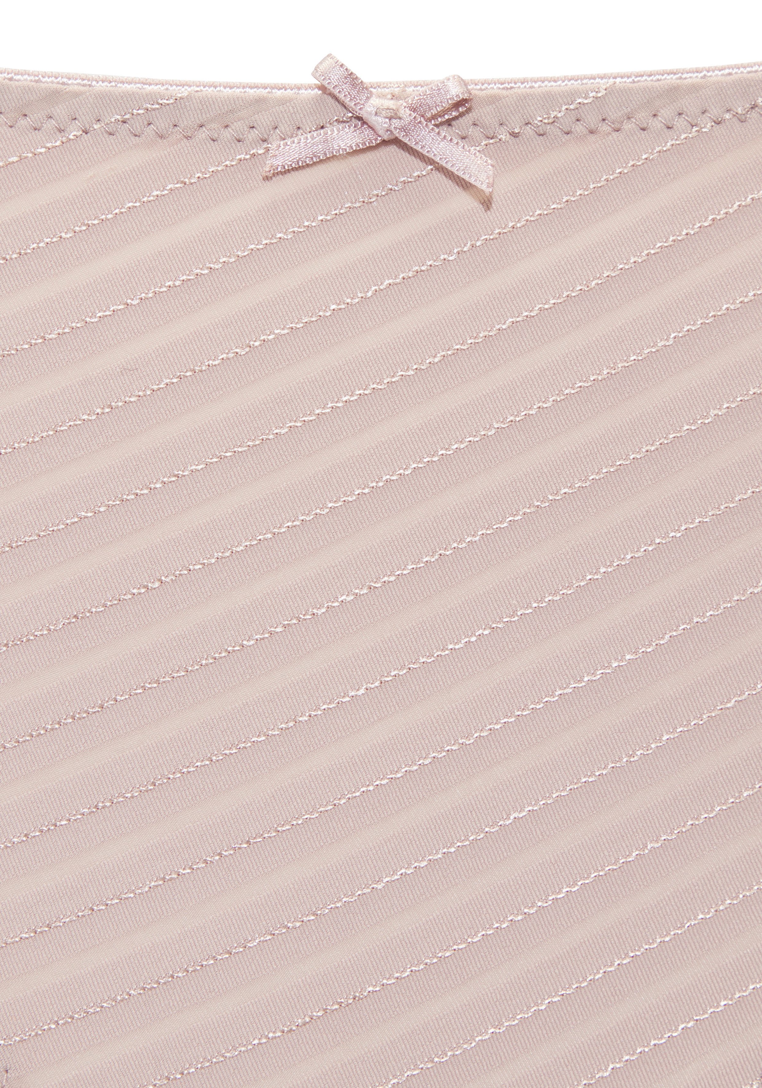 LASCANA Slip Carlotta aus weichem Microtouch mit filigranem Glanzfaden – Bild 5 von 5