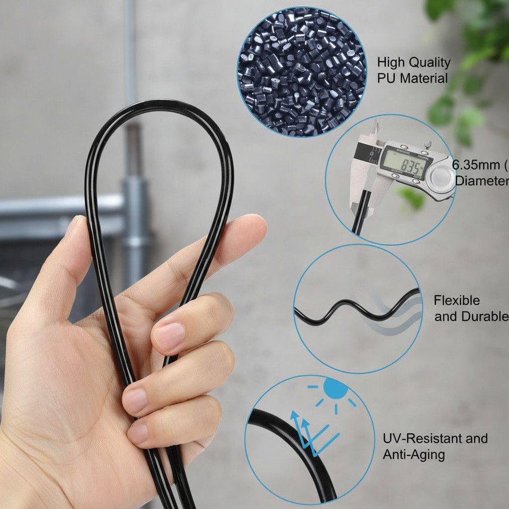 GOLDEN Bewässerungssystem GOLDEN Mikro-Bewässerungssystem zur Pflanzenbewässerung, (stück), fixieren DIY Bewässerungskit im Boden Tröpfchenbewässerung .