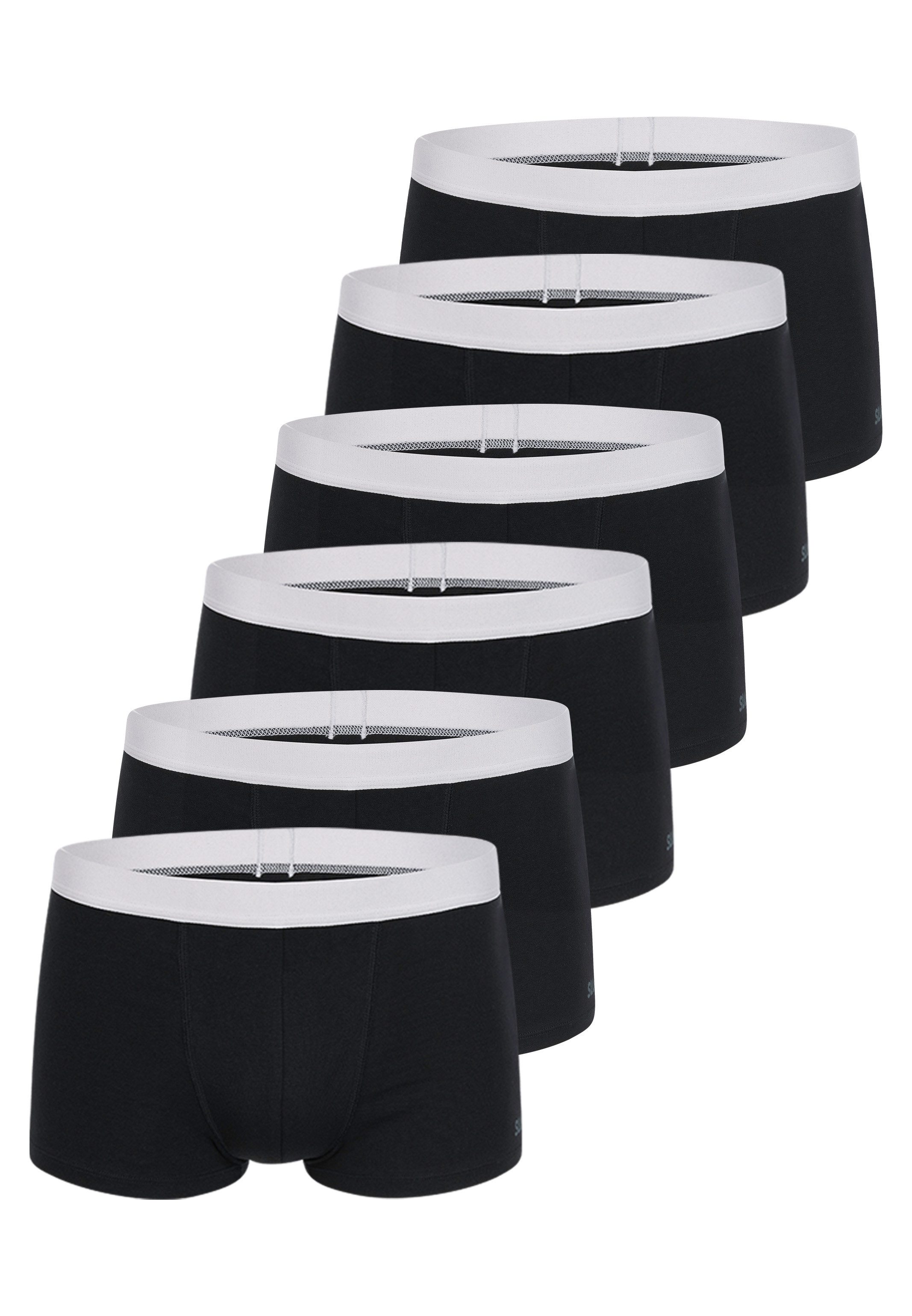 sloggi Retro Boxer 6er Pack men GO ABC 2.0 (Spar-Set, 6-St) Hipster Short / günstig online kaufen
