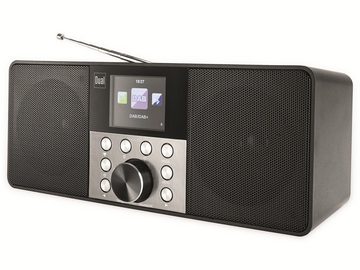 Dual CR400 Stereo WLAN Radio DAB+, inkl. Fernbedienung, UKW, Bluetooth, AUX Internet-Radio (Digitalradio (DAB), UKW mit RDS, Internetradio, Tischradio, 10,00 W, Funkuhr Digital, ohne Ticken, Internetradio, Tischradio)