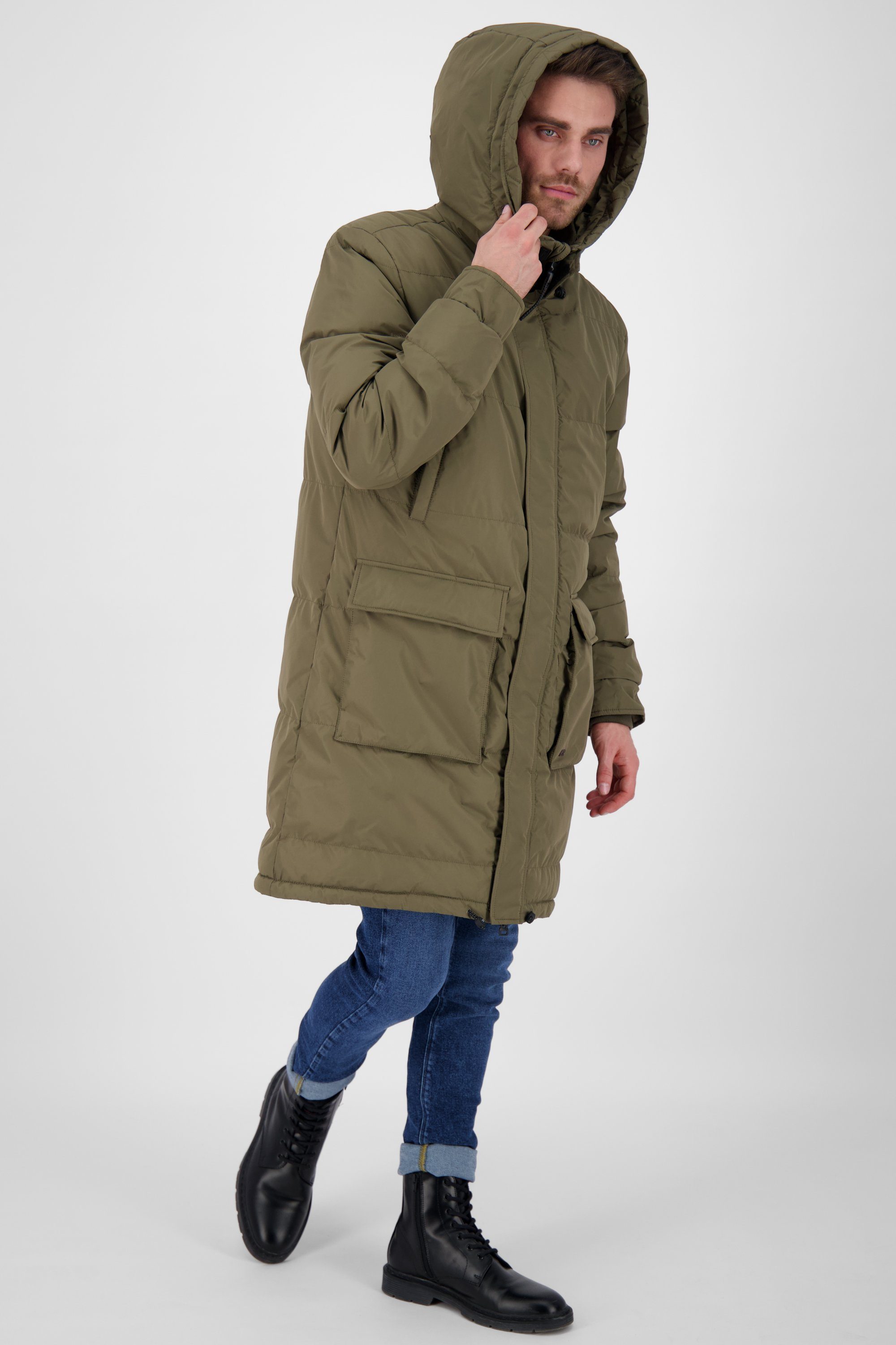 Alife & Kickin Winterjacke Herren BlakeAK Jacke gefütterte Winterjacke, Coat A stone