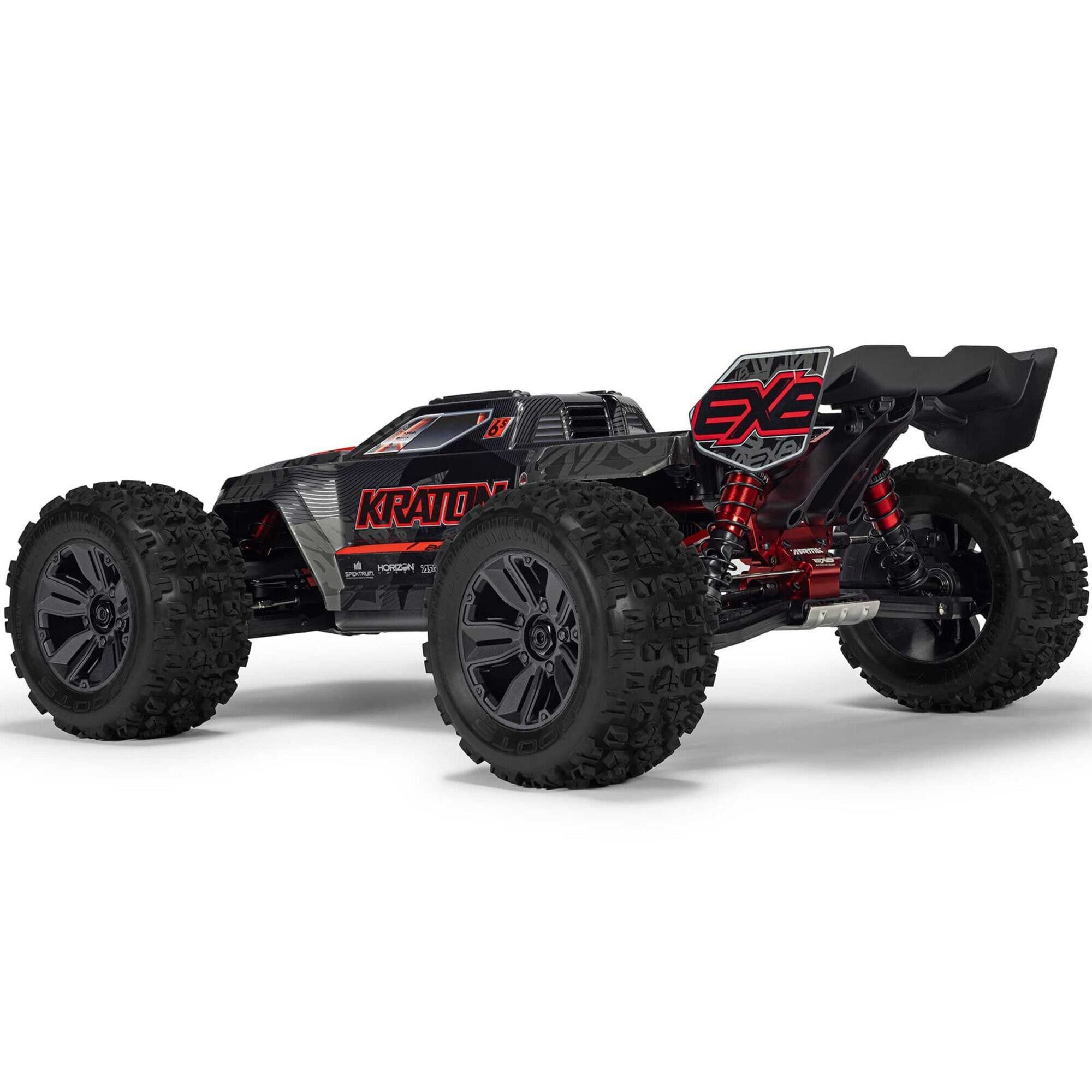 Arrma RC-Buggy Arrma 1:8 KRATON 6S EXB 4X4 RTR Brushless Speed Truck, Schwarz