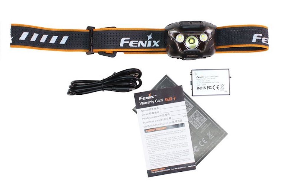 Fenix LED Stirnlampe Fenix HL18R LED Stirnlampe - Schwarz (1-St)