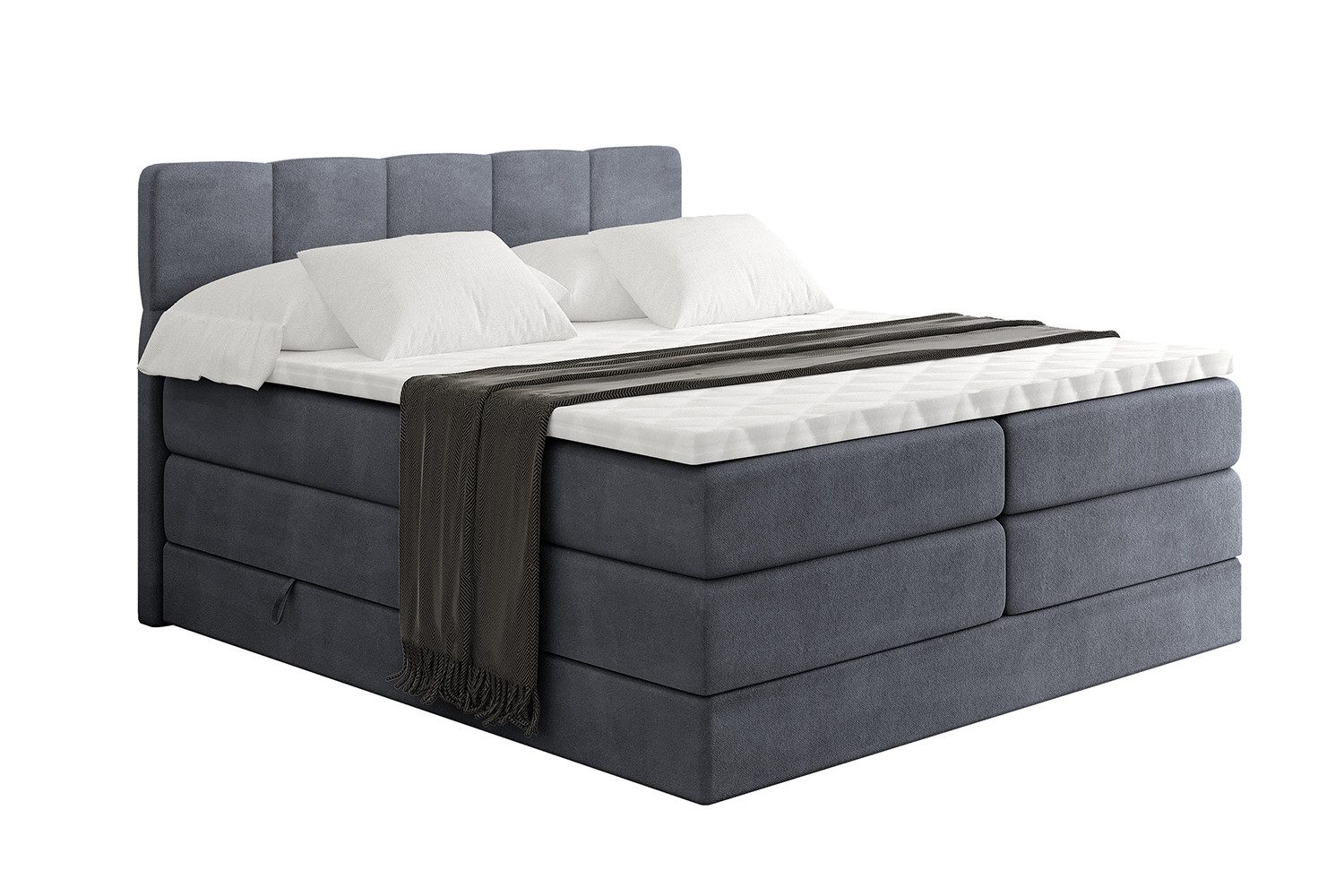 ALTDECOR Boxspringbett LIRO KING (Multipocket-Matratze H4, günstig online kaufen