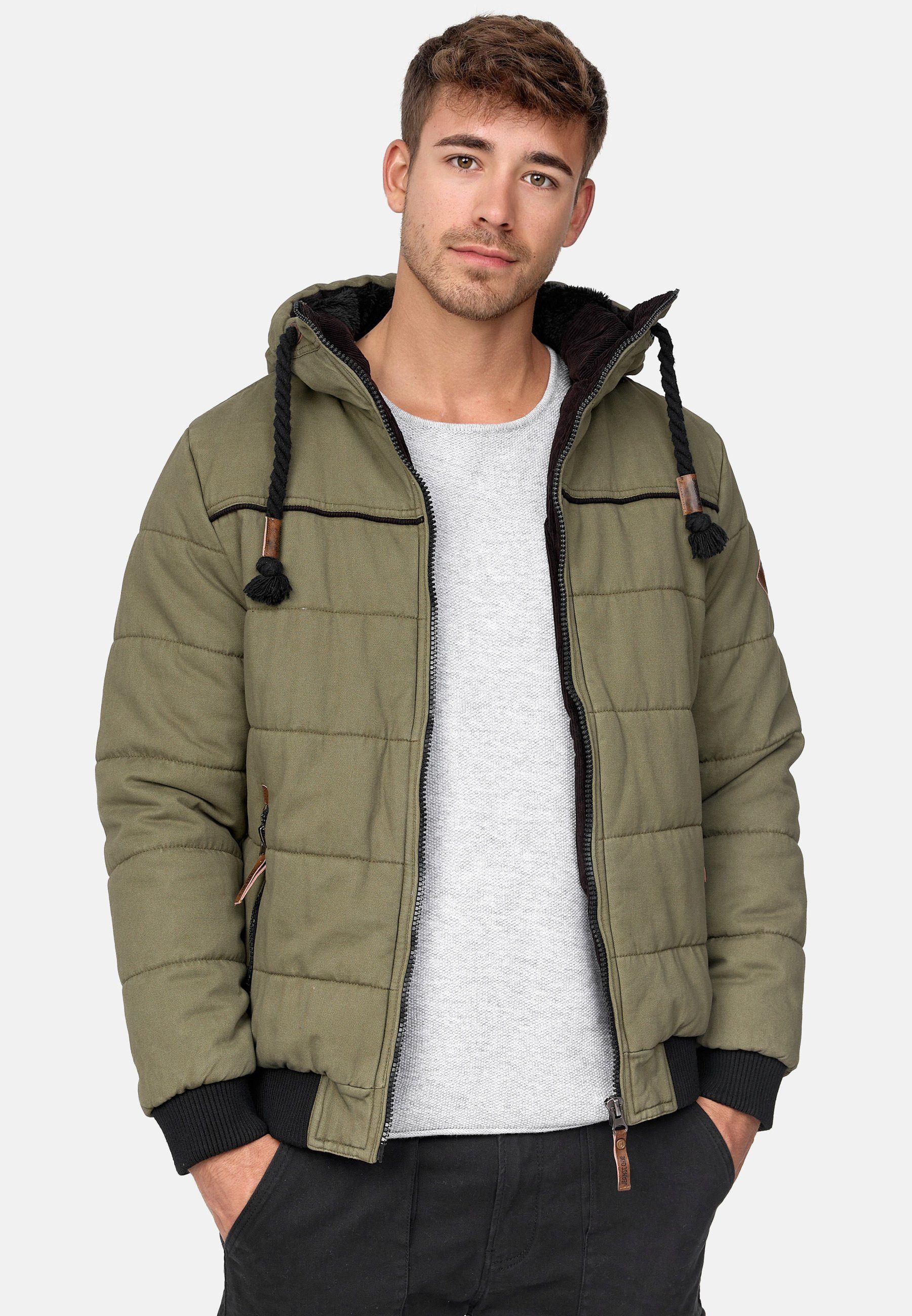 Winterjacke Indicode Army Cowdell