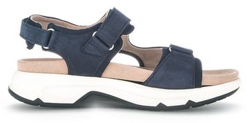 Gabor Rollingsoft Sandale, Sommerschuh, Sandalette, Keilabsatz, in Schuhweite G (weit)