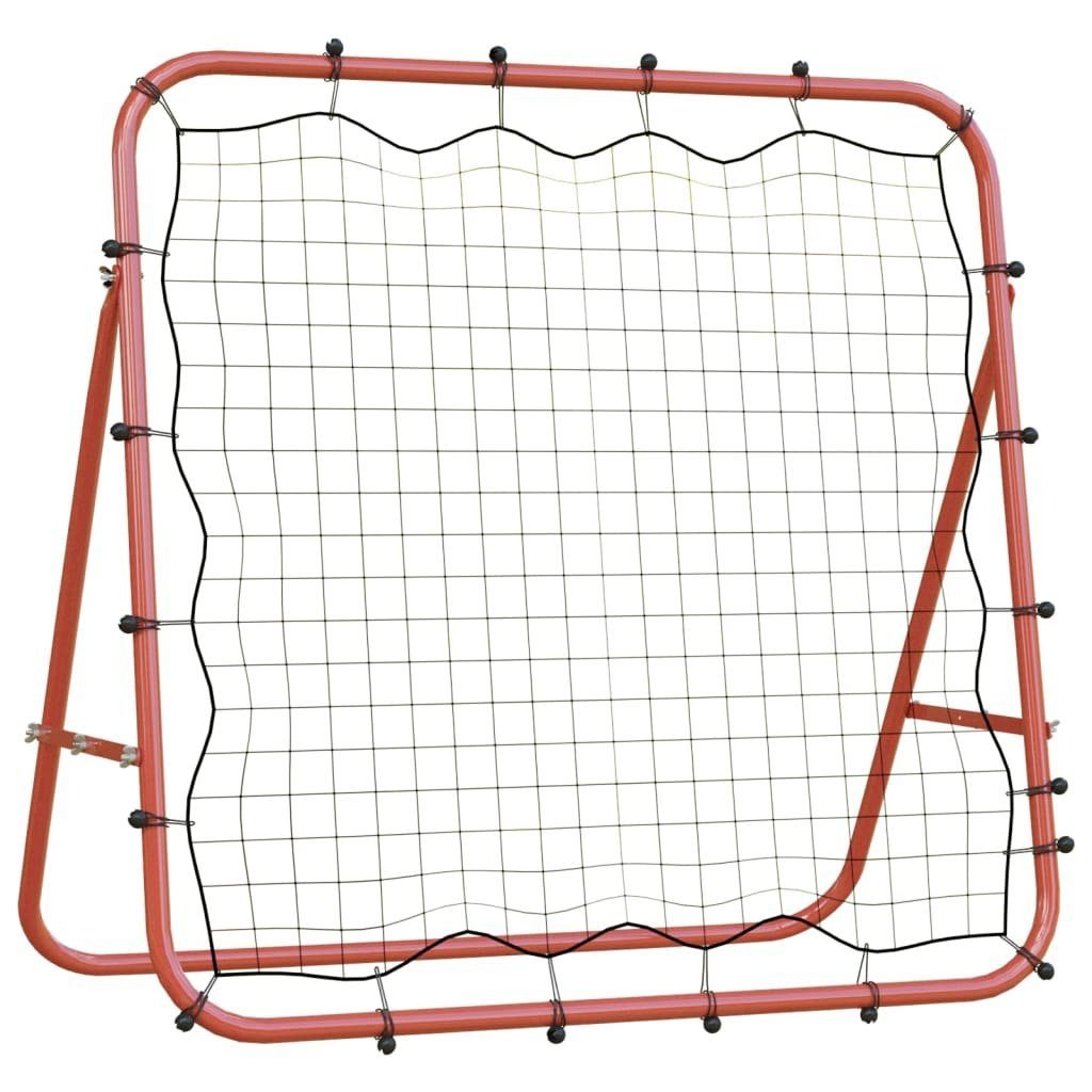 96x80x96 Fußballtor und Stahl Verstellbar PE vidaXL cm Fußball-Rebounder