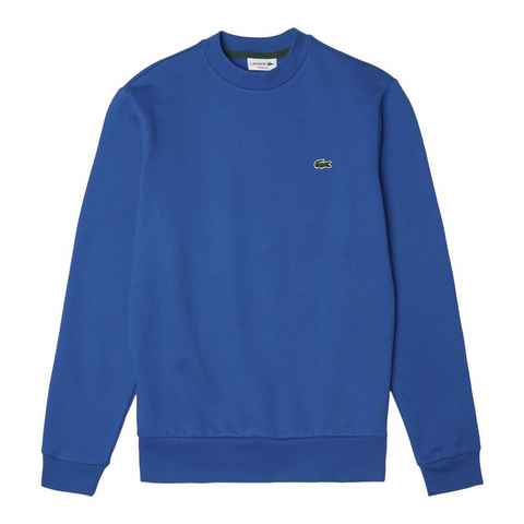 Lacoste Sweatshirt Jogger Sweatshirt mit aufgerauter Baumwoll-Innenseite