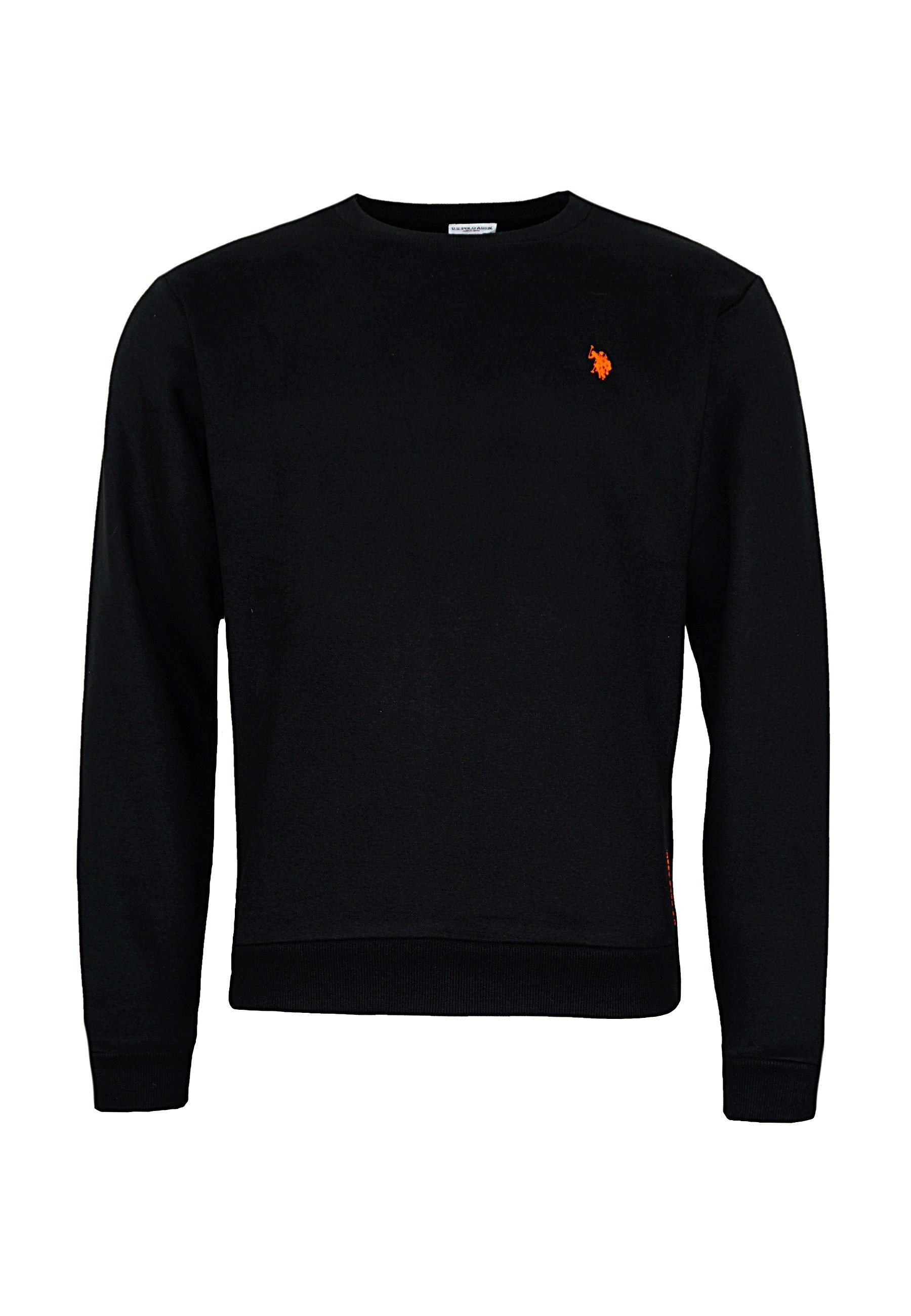 U.S. Polo Assn. Sweatshirt Sweater Pullover Orange Typ (1-tlg) günstig online kaufen