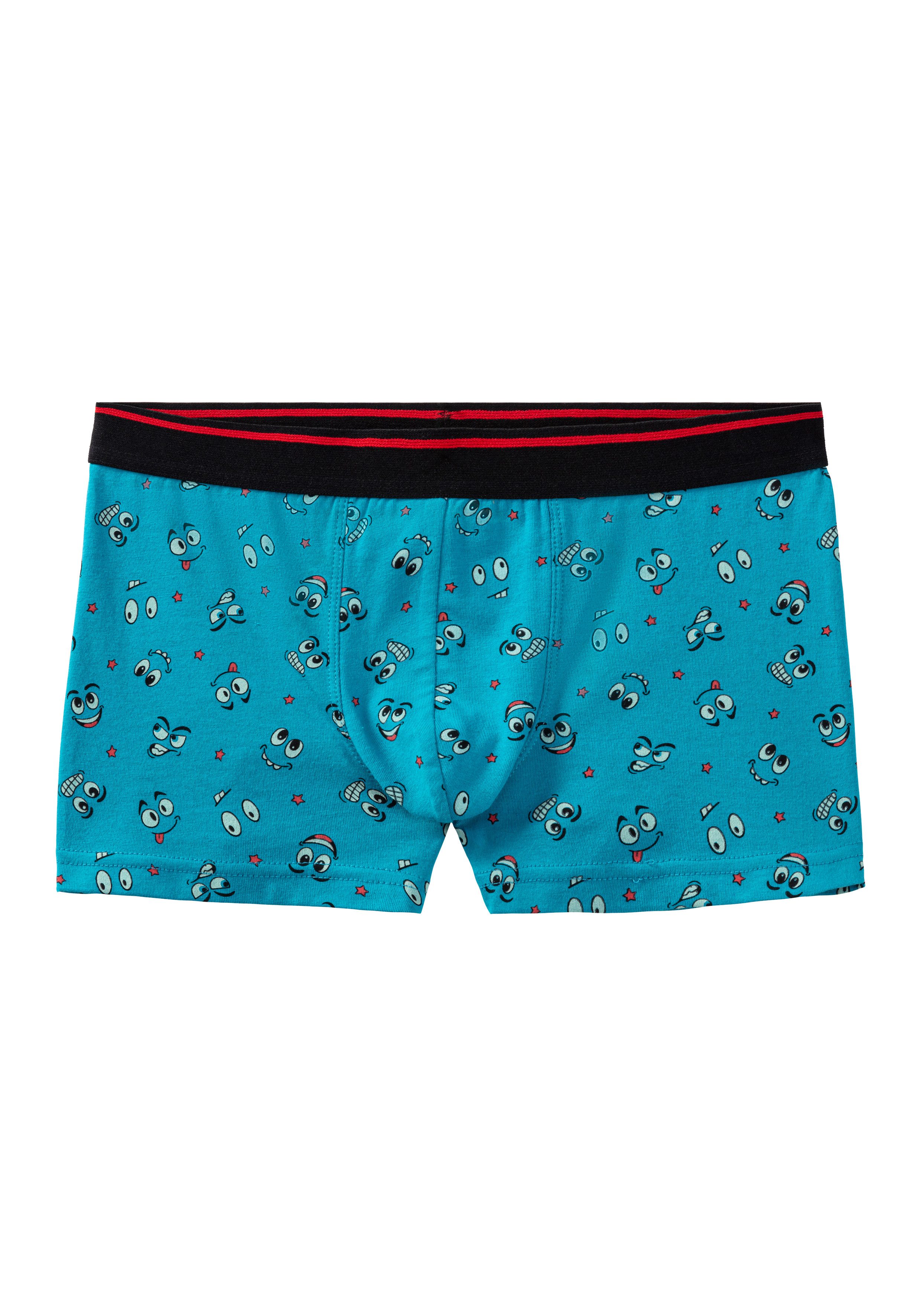 AUTHENTIC LE JOGGER Boxer Boxershorts für Jungen (Packung, 3-St) mit witzigem Print