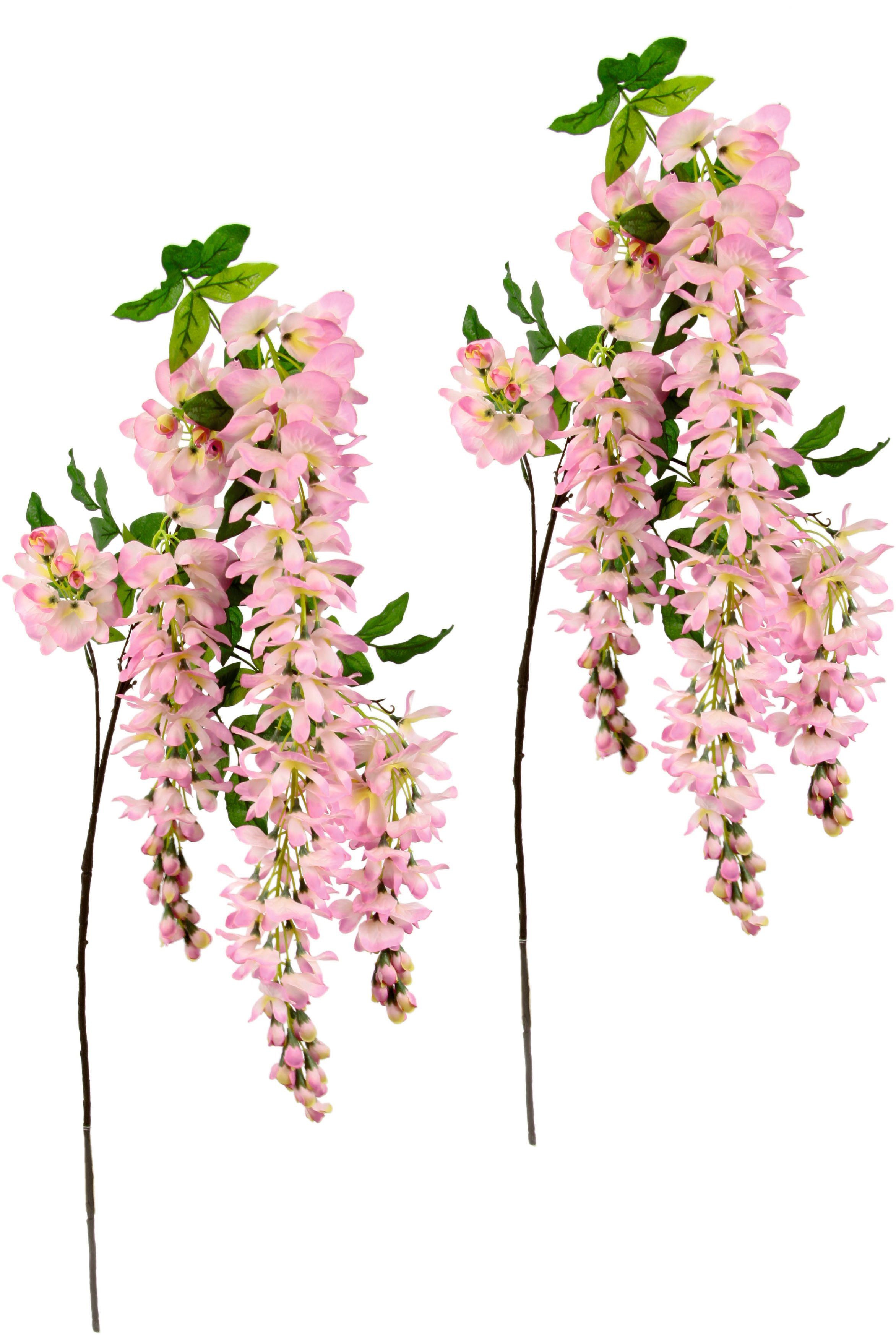Kunstblume Goldregenzweig Goldregen, I.GE.A., Höhe 95 cm, als 2er oder 5er Set rosa | Kunstblumen