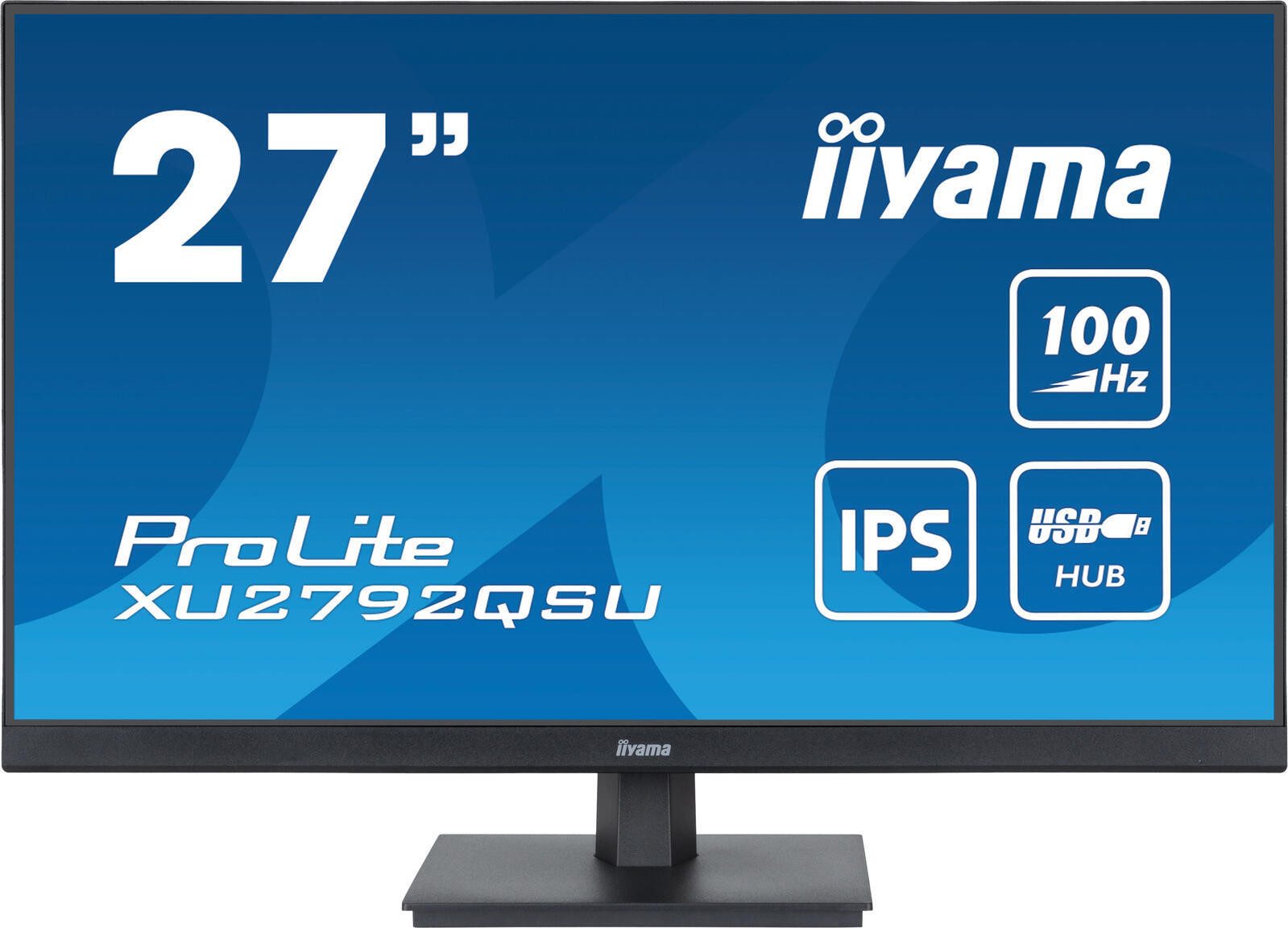 Iiyama Iiyama PROLITE XU2792QSU-B6 LCD-Monitor (2560 x 1440, 1 ms Reaktionszeit, 100 Hz, IPS Panel)