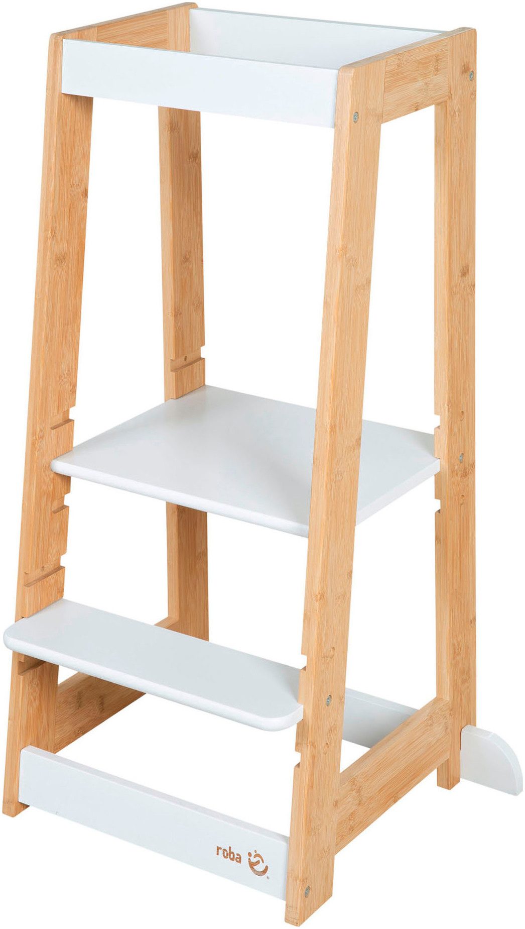 roba® Stehhilfe Lernturm Bambus