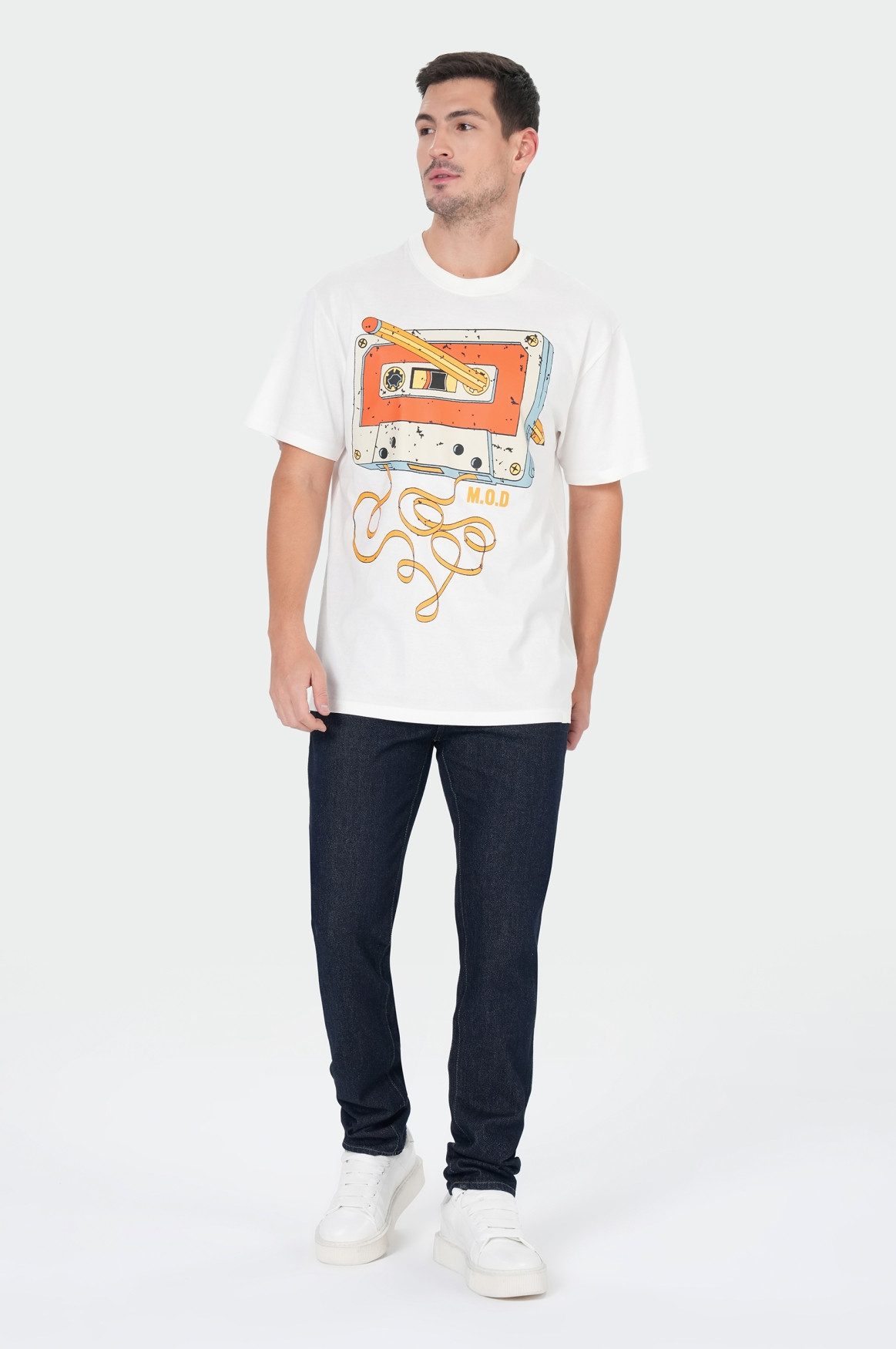Miracle of Denim Print-Shirt Bongo T-shirt