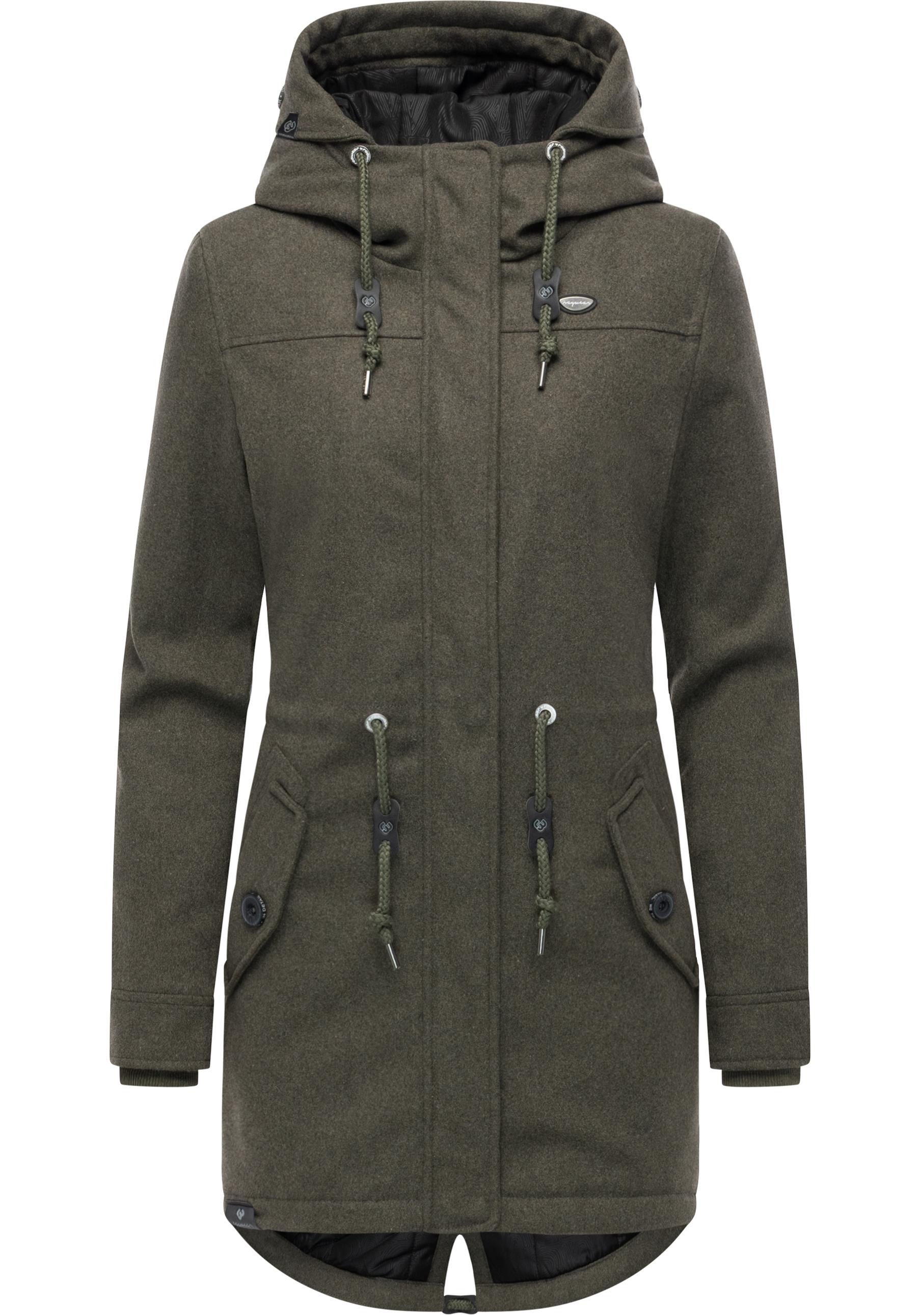 Ragwear Wintermantel Ellba Coat A YOUMODO Warmer Damen Winterparka mit groß günstig online kaufen
