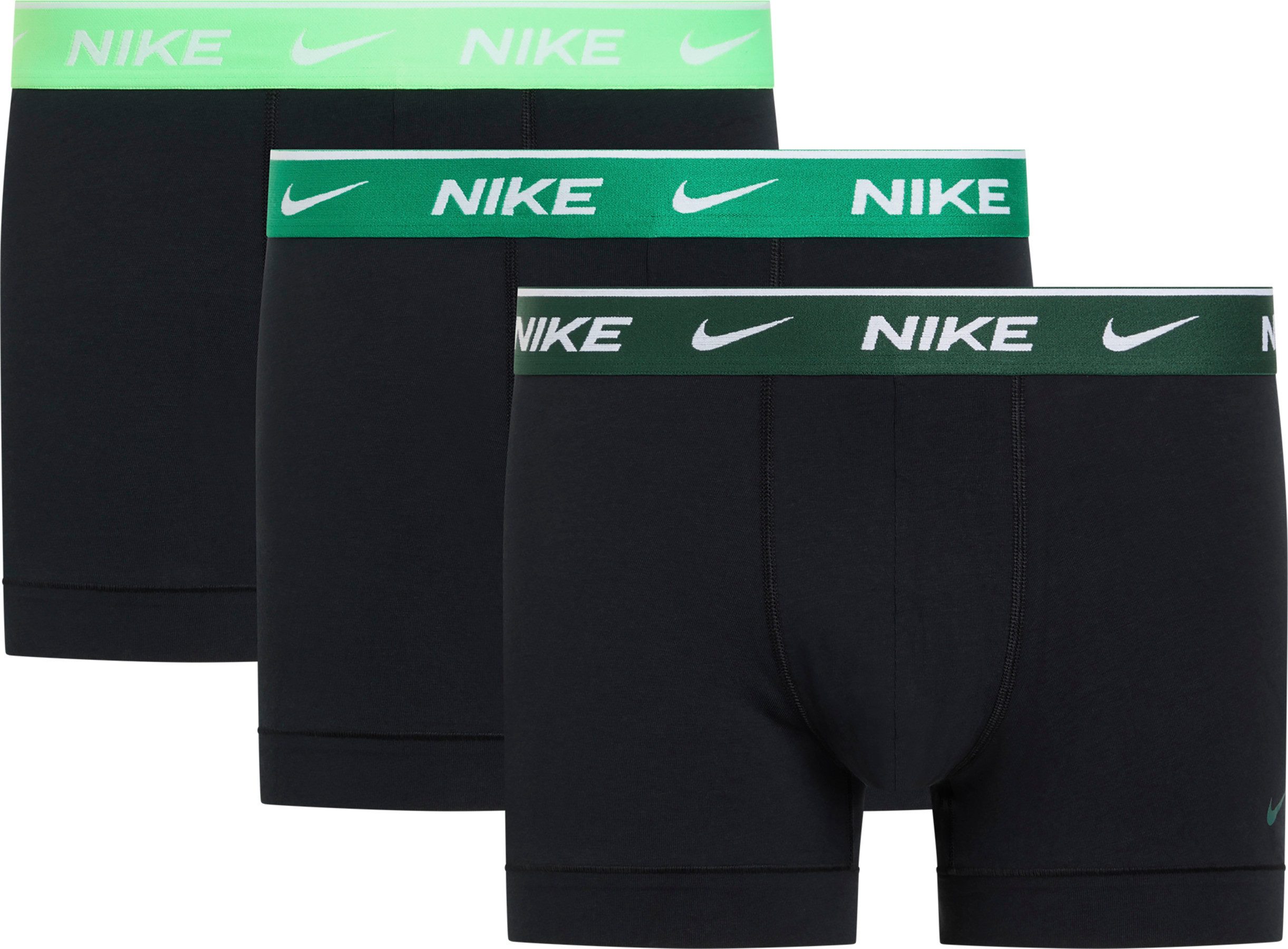 Nike Underwear Trunk TRUNK 3PK (Packung, 3-St., 3er) mit Logo-Elastikbund