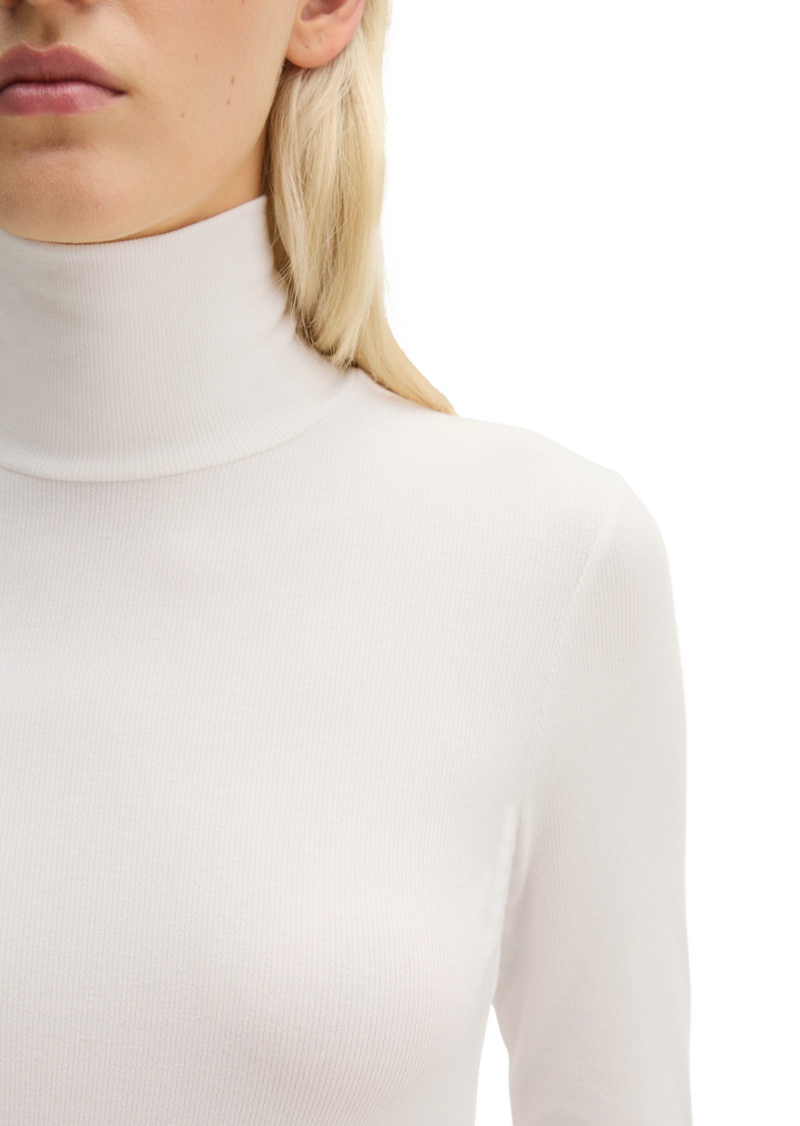 Marc O'Polo Langarmshirt aus TENCEL™ Modal-Baumwolle-Mix – Bild 4 von 5