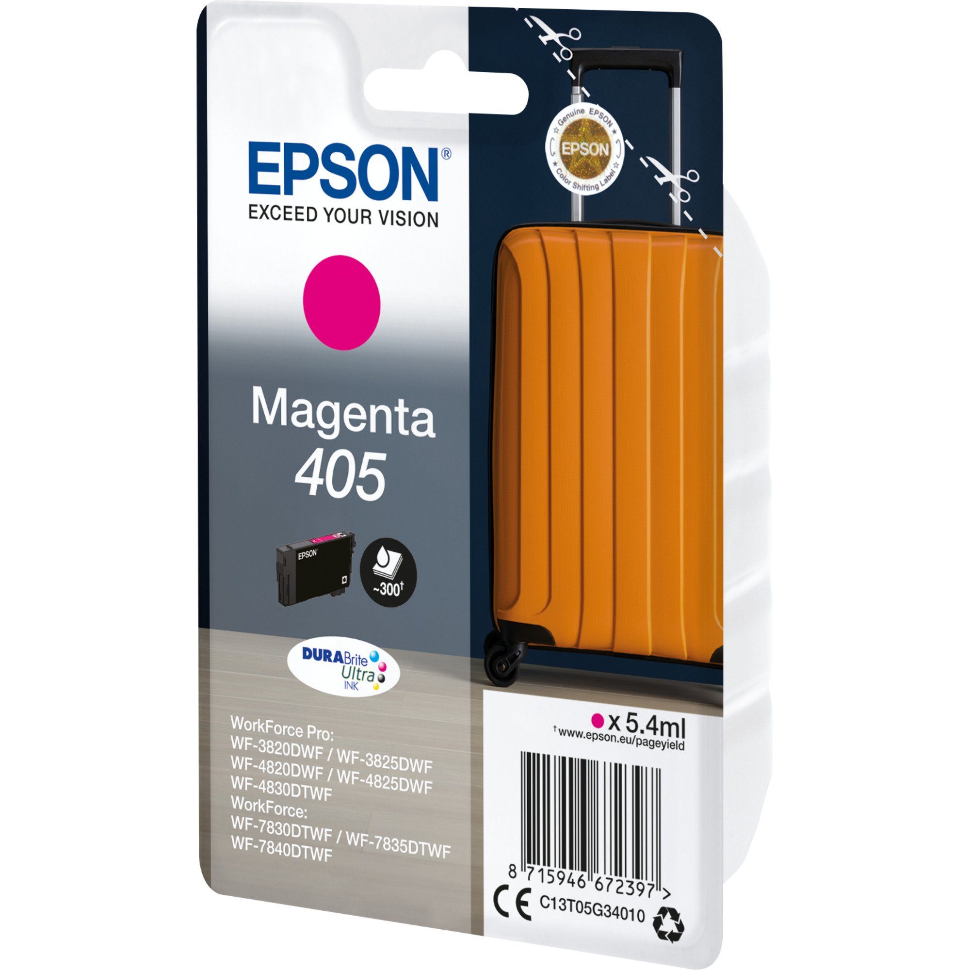 Epson Epson Tinte magenta 405 (C13T05G34010) Tintenpatrone
