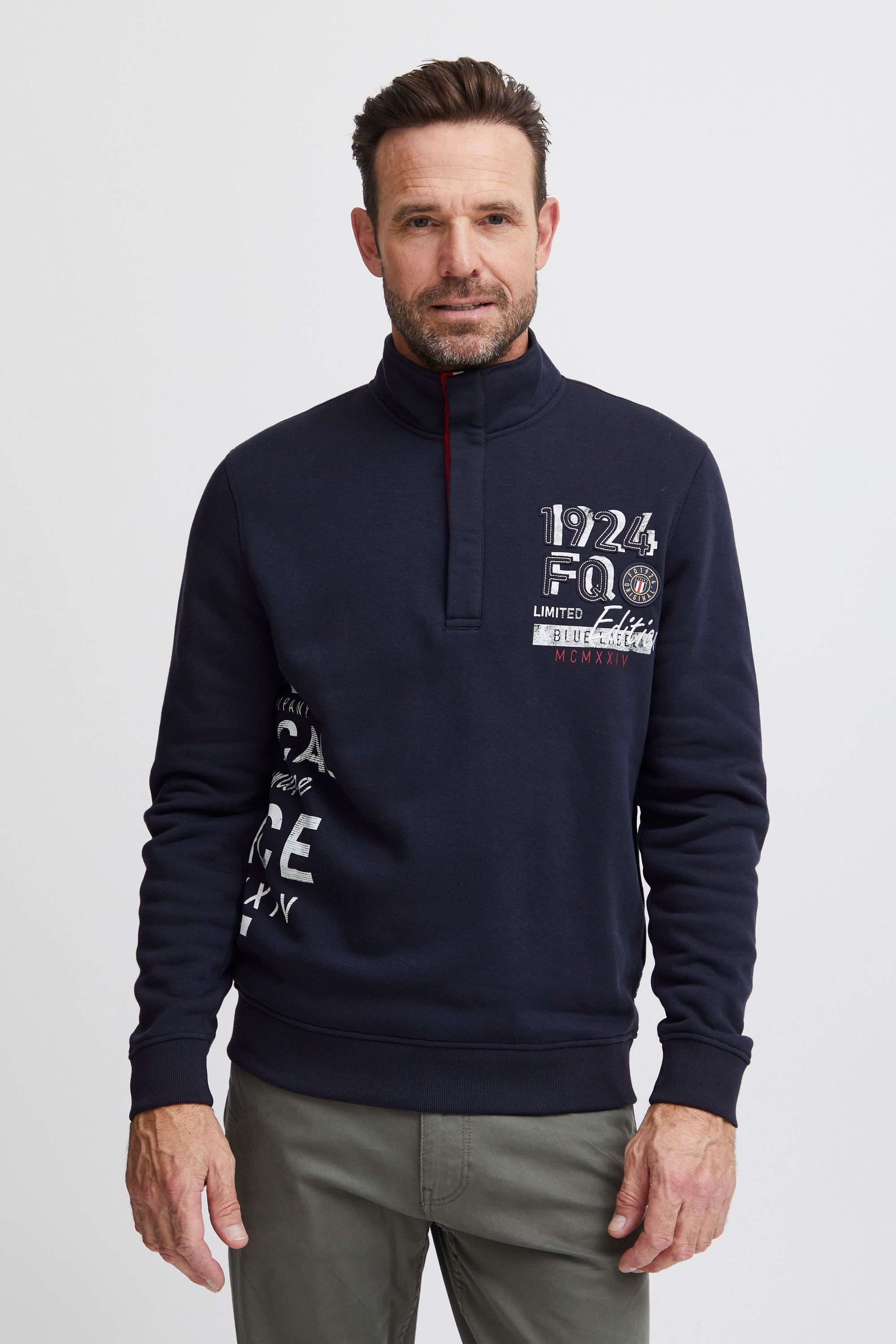 FQ1924 Troyer FQWilliam halfzip sweat 21900589 Modischer Pullover günstig online kaufen