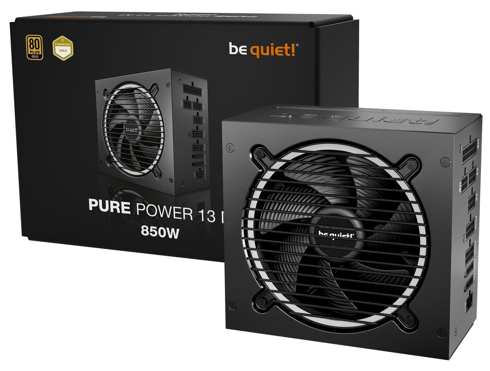 be quiet! Pure Power 13 M 850W ATX Netzteil Gaming 80 Plus Gold PC-Netzteil