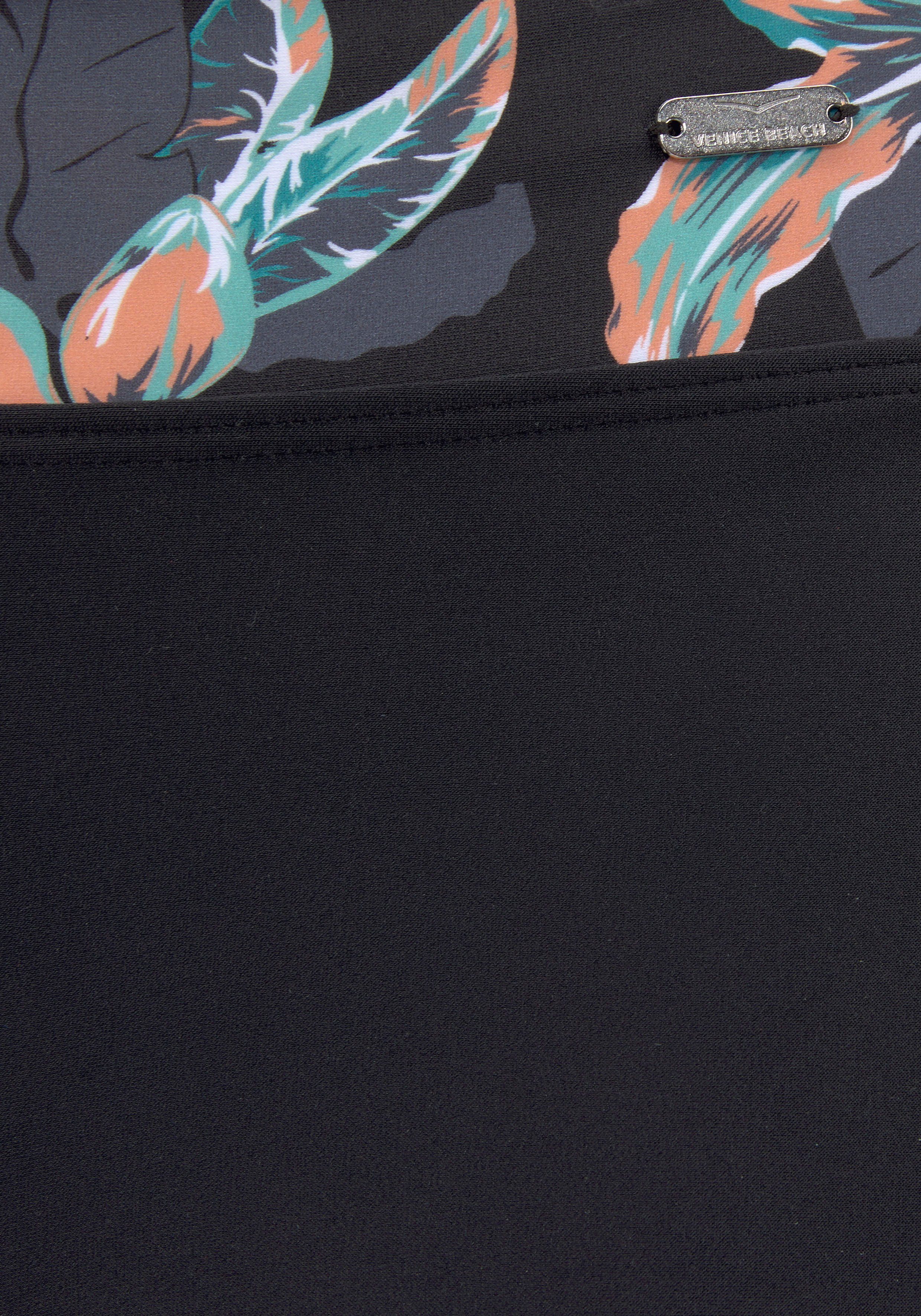 Venice Beach Bikini-Hotpants Lori mit modernem Print