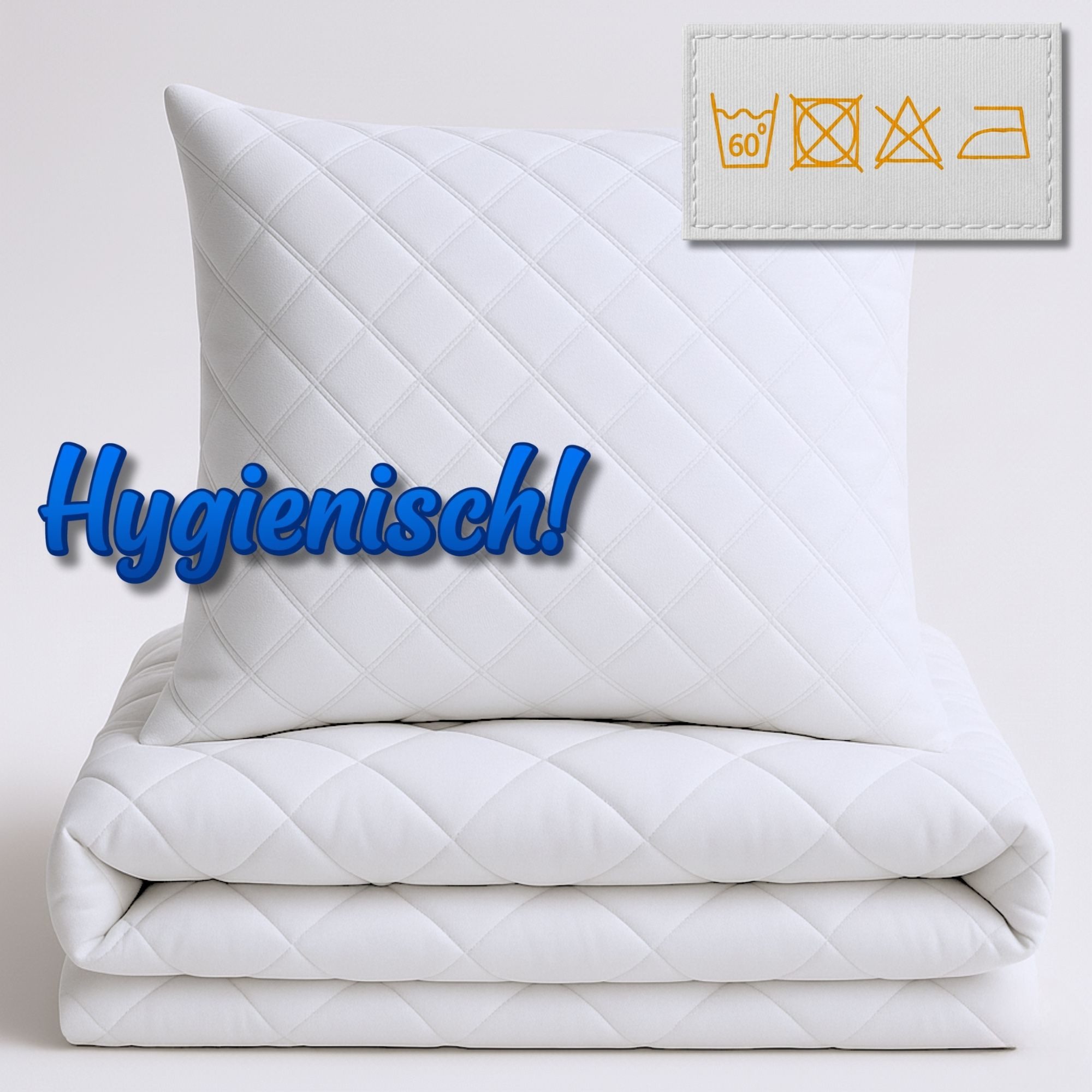 Amazinggirl Microfaserbettdecke Bettdecke - Duvet Bett Decke Steppdecke Schlafdecke Steppbettdecke, 135x200 cm, 140x200 cm, 155x200 cm, 200x200 cm, 200x220 cm,  – Bild 5 von 5