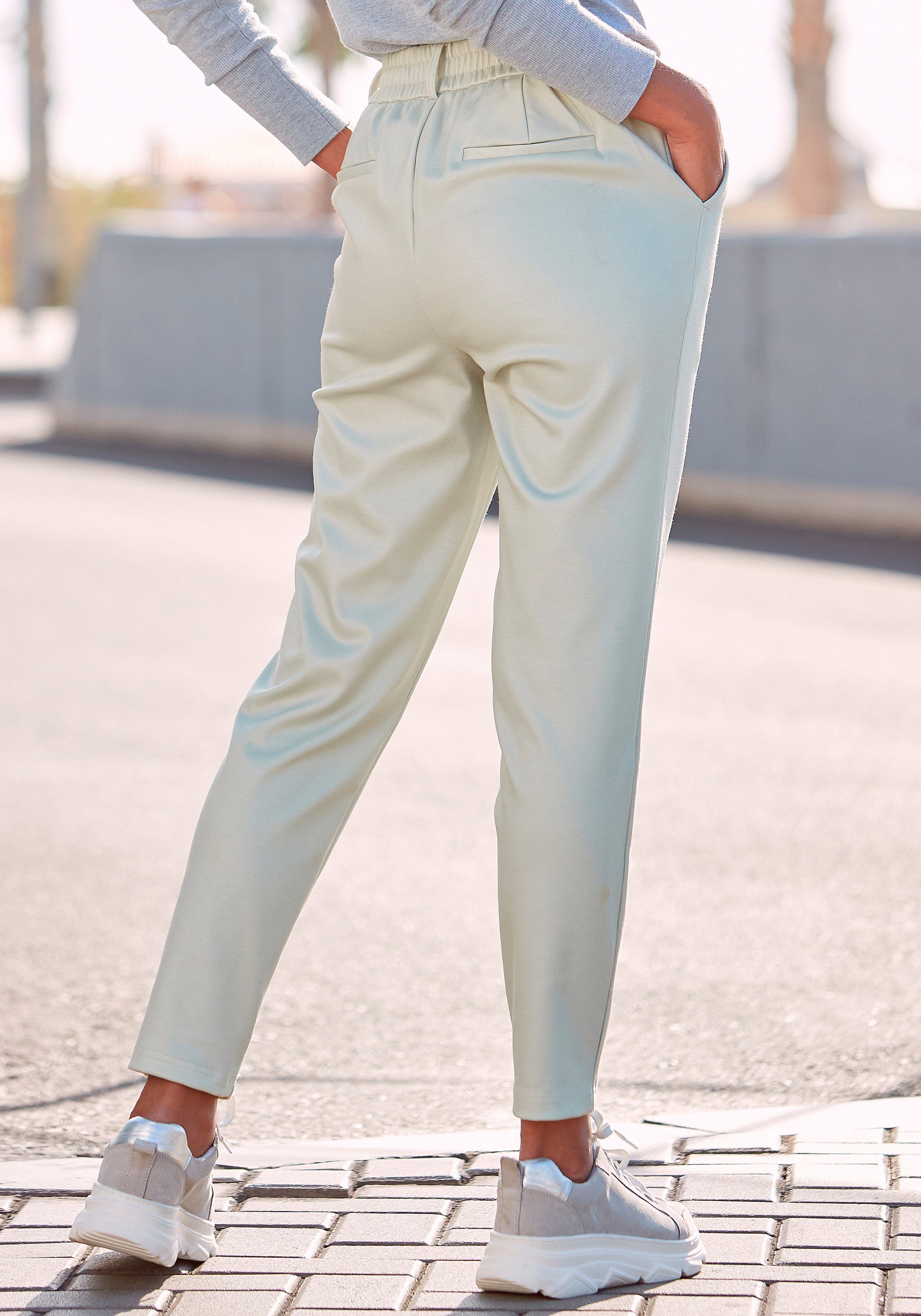 LASCANA Schlupfhose aus super softer Jersey-Qualität mit Taschen, Jogginghose, casual-sportlich, Jerseyhose