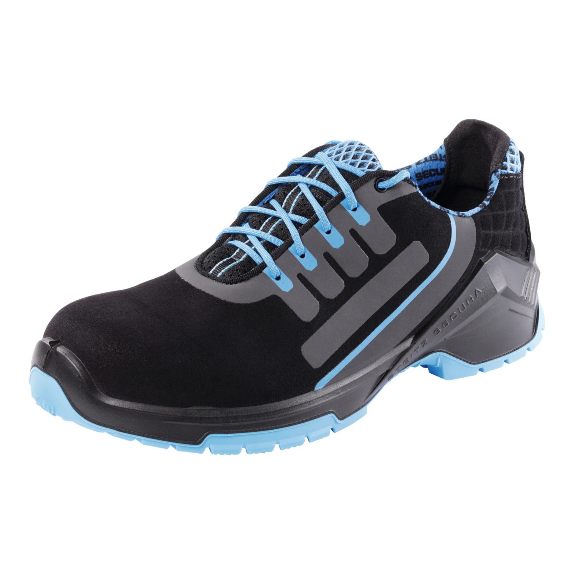 Steitz Secura STEITZ SECURA Halbschuh schwarz/blau VD PRO 1500 SF ESD, S3 XB, EU-Sch Sicherheitsstiefel
