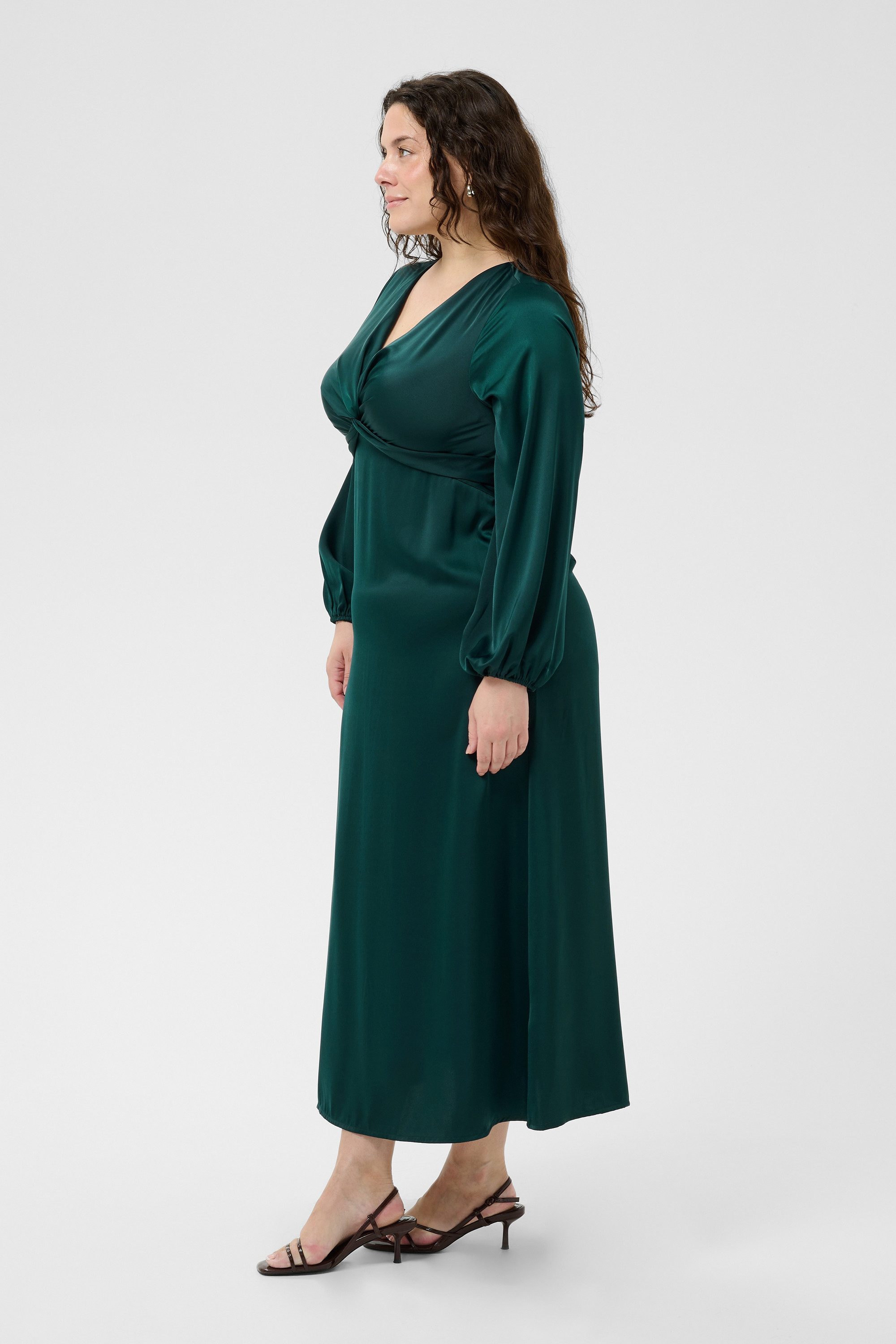 KAFFE Curve Blusenkleid Kleid KCjamie Große Größen