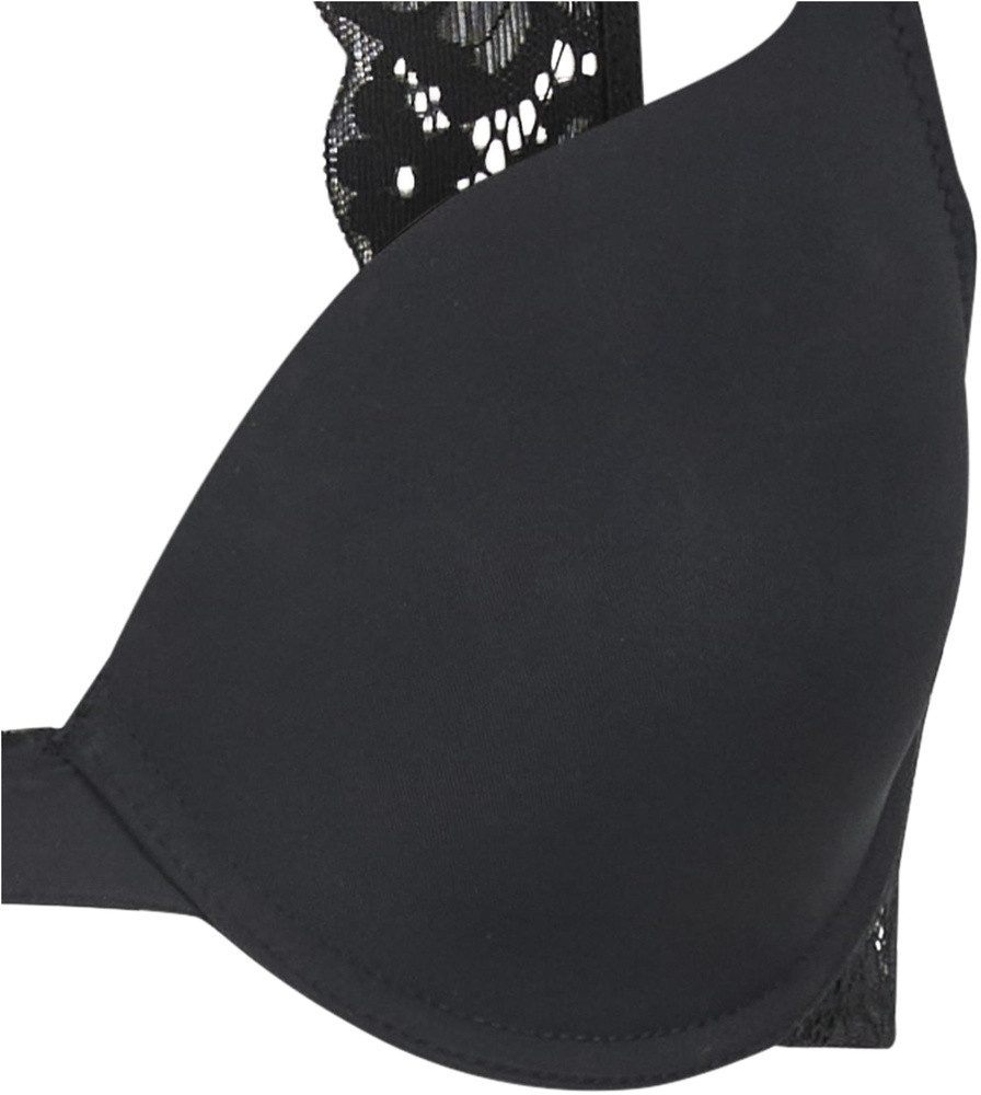 URBAN CLASSICS Bügel-BH Ladies Padded Bra With Lace Back