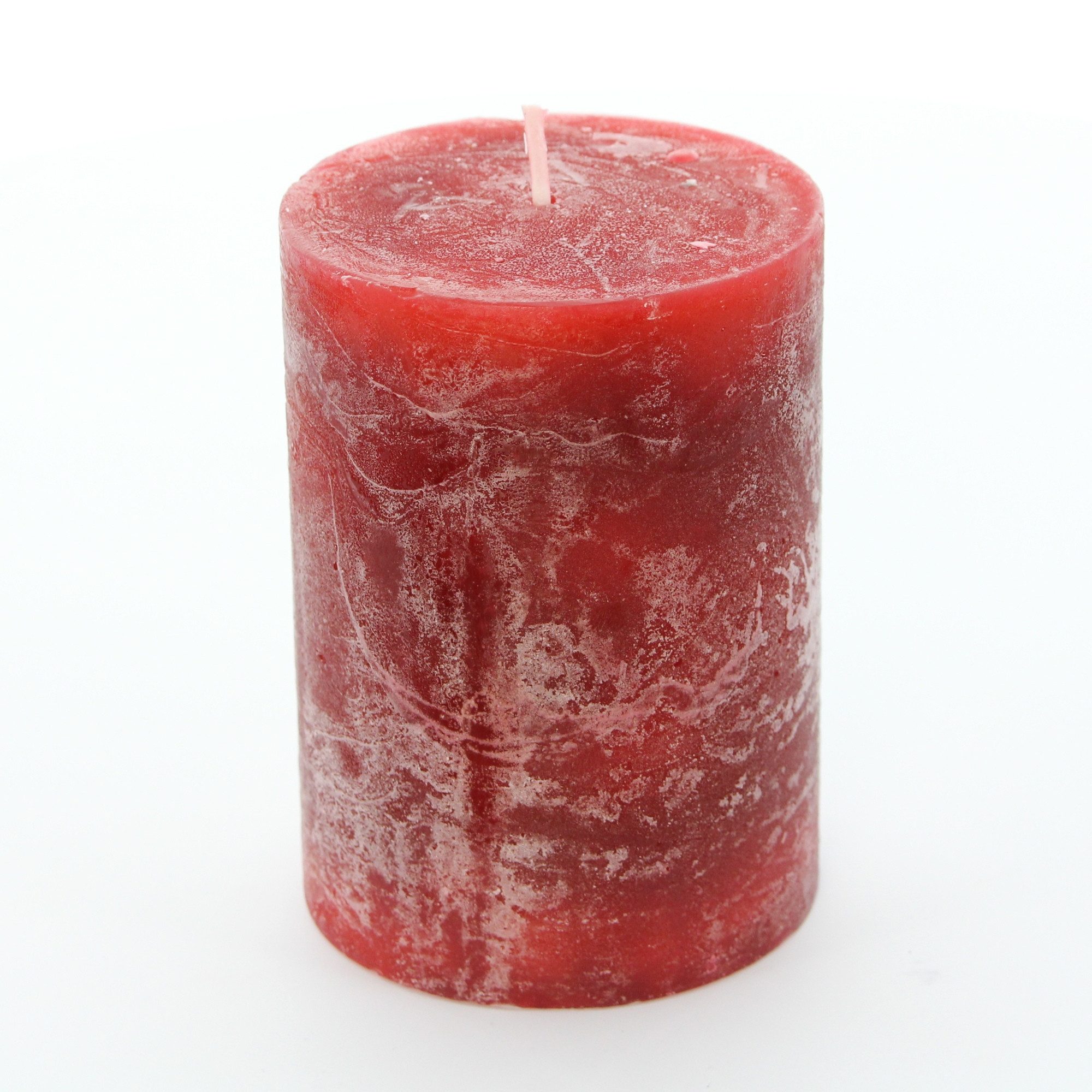 Dekoleidenschaft Duftkerze "Zimtapfel" aus Echtwachs, Stumpenkerzen mit wei günstig online kaufen