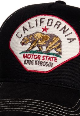 KingKerosin Trucker Cap California mit Patch in der Front