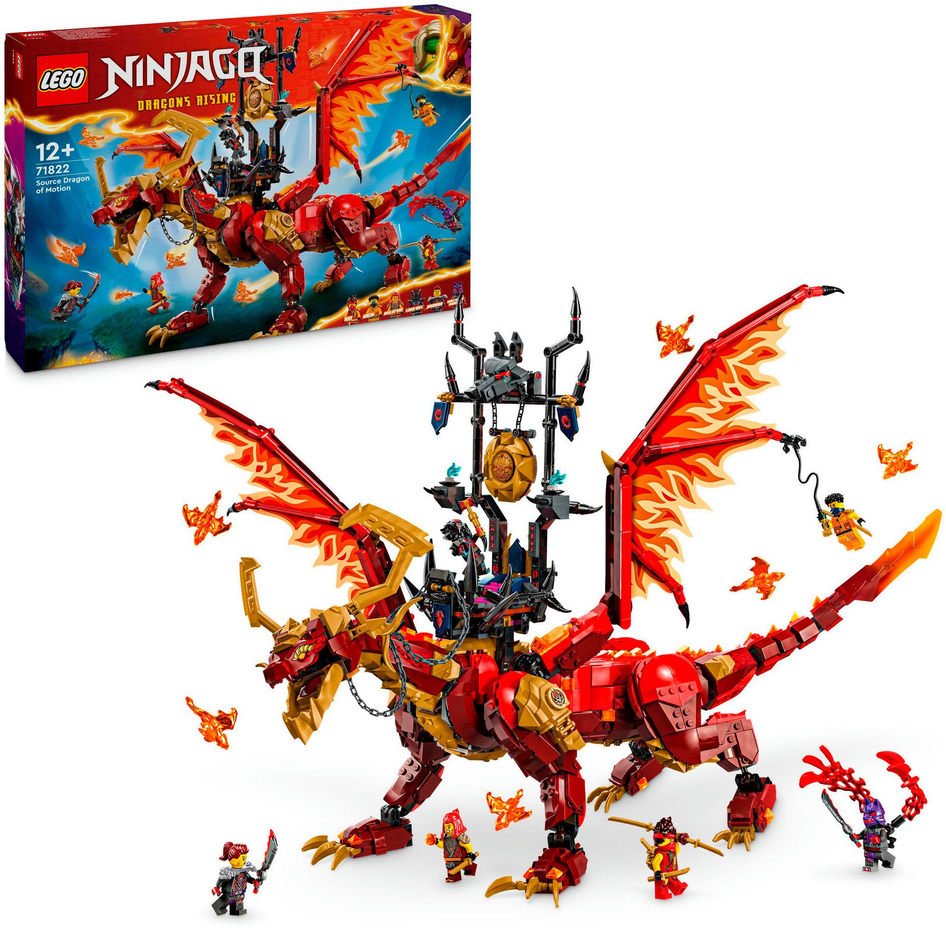LEGO® Quelldrache der Bewegung (71822), LEGO Ninjago Konstruktionsspielstei günstig online kaufen