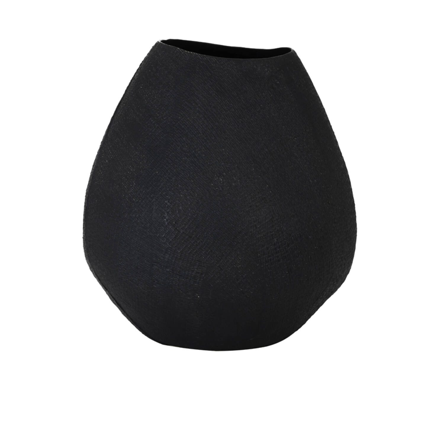 Light & Living Bodenvase Dekovase Vase JAKE Light & Living Blumenvase Bodenvase Matt Schwarz (1 St)