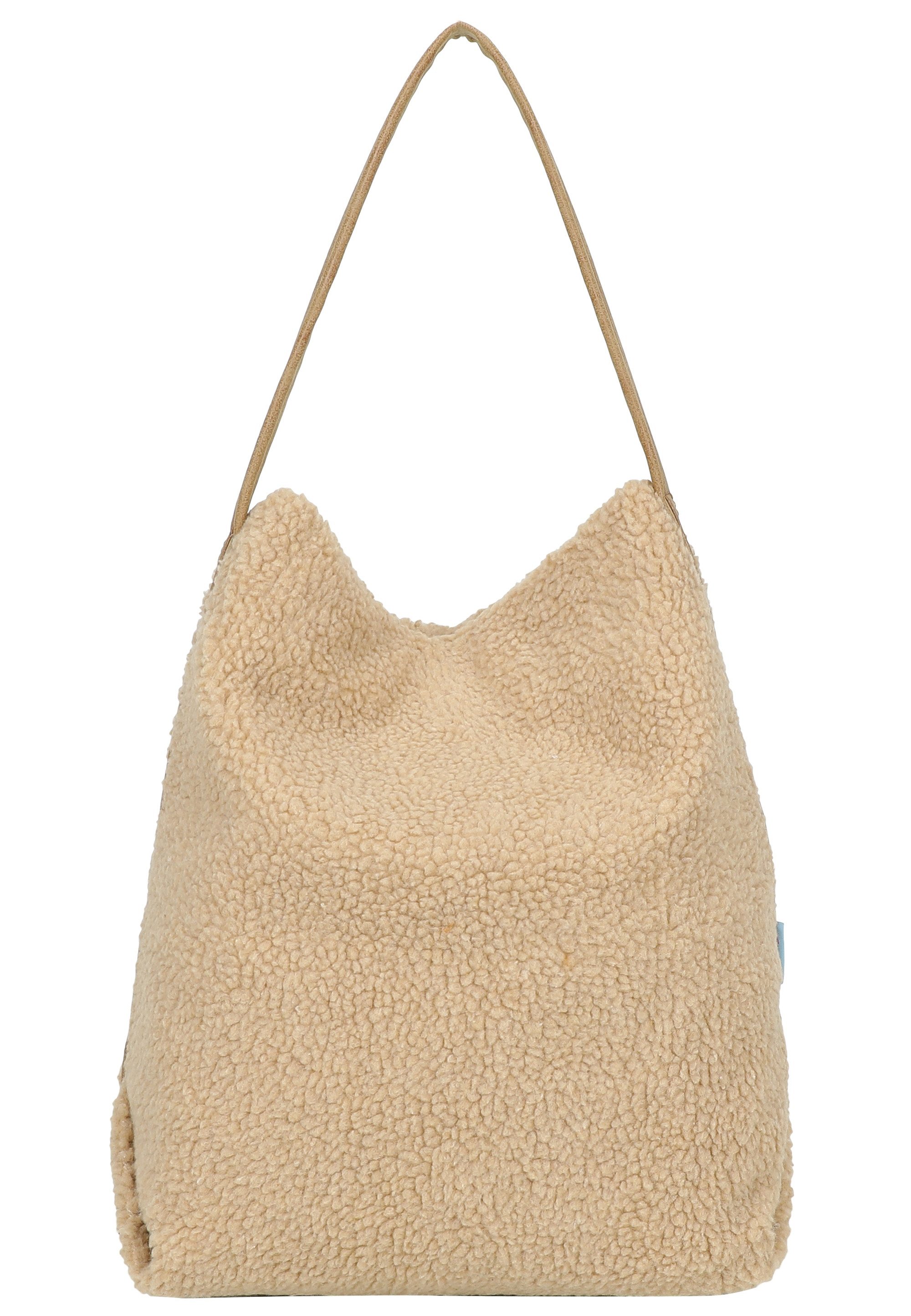 Fritzi aus Preußen Schultertasche Easy Hobo Limited Teddy, im modernen Teddy-Look