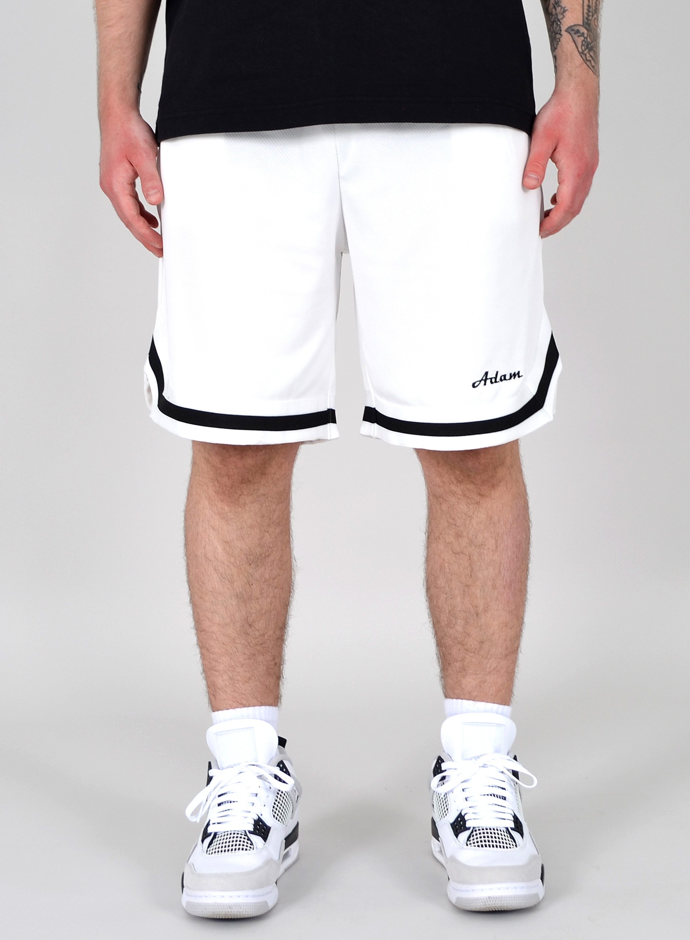 ADAM JEANS Shorts Herren Hose kurz Sweat Shorts Sport Shorts Basketball Shorts Stretch Herren Shorts Fitness Shorts kurze Hose Sommer Shorts Mesh Shorts