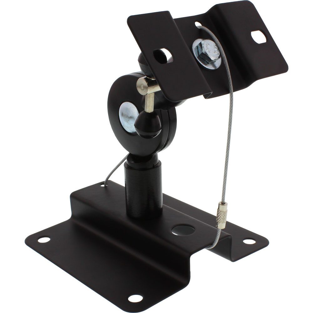 TV-Wandhalterung InLine® 23126B Lautsprecher Wandhalterung bis 15kg, 2er Set, schwarz